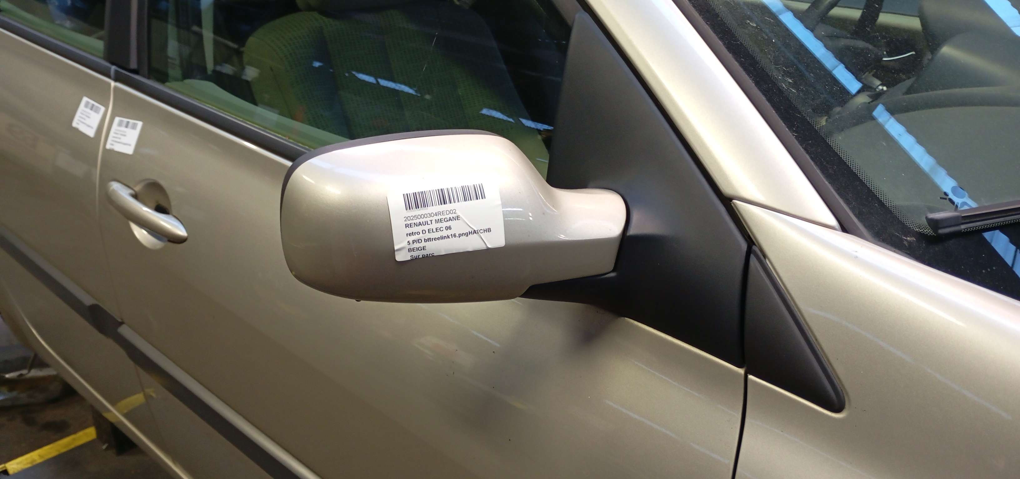 Buitenspiegel rechts Elec Renault MEGANE II 2002 - 08