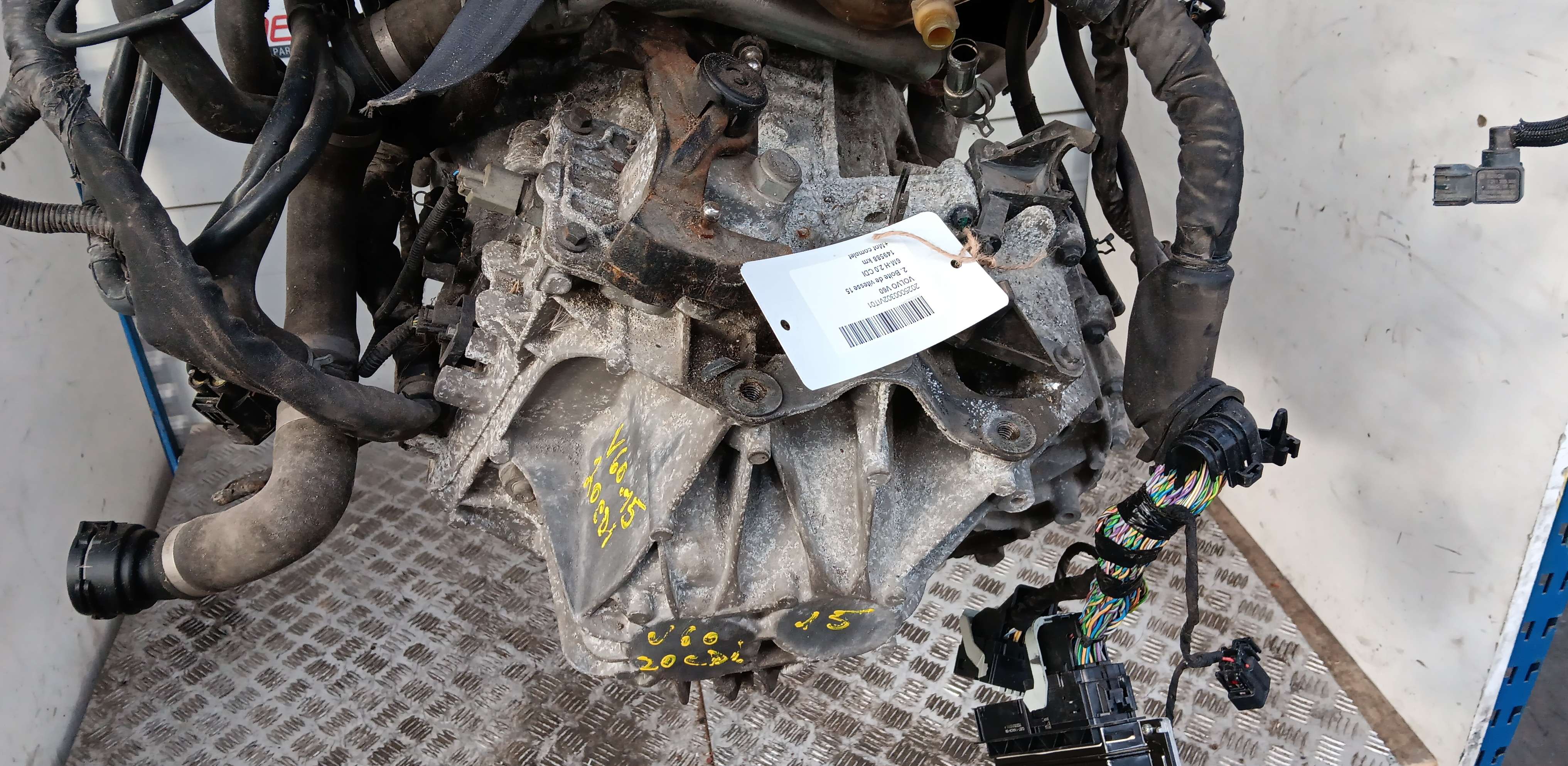 2. Boite de vitesse Volvo V60