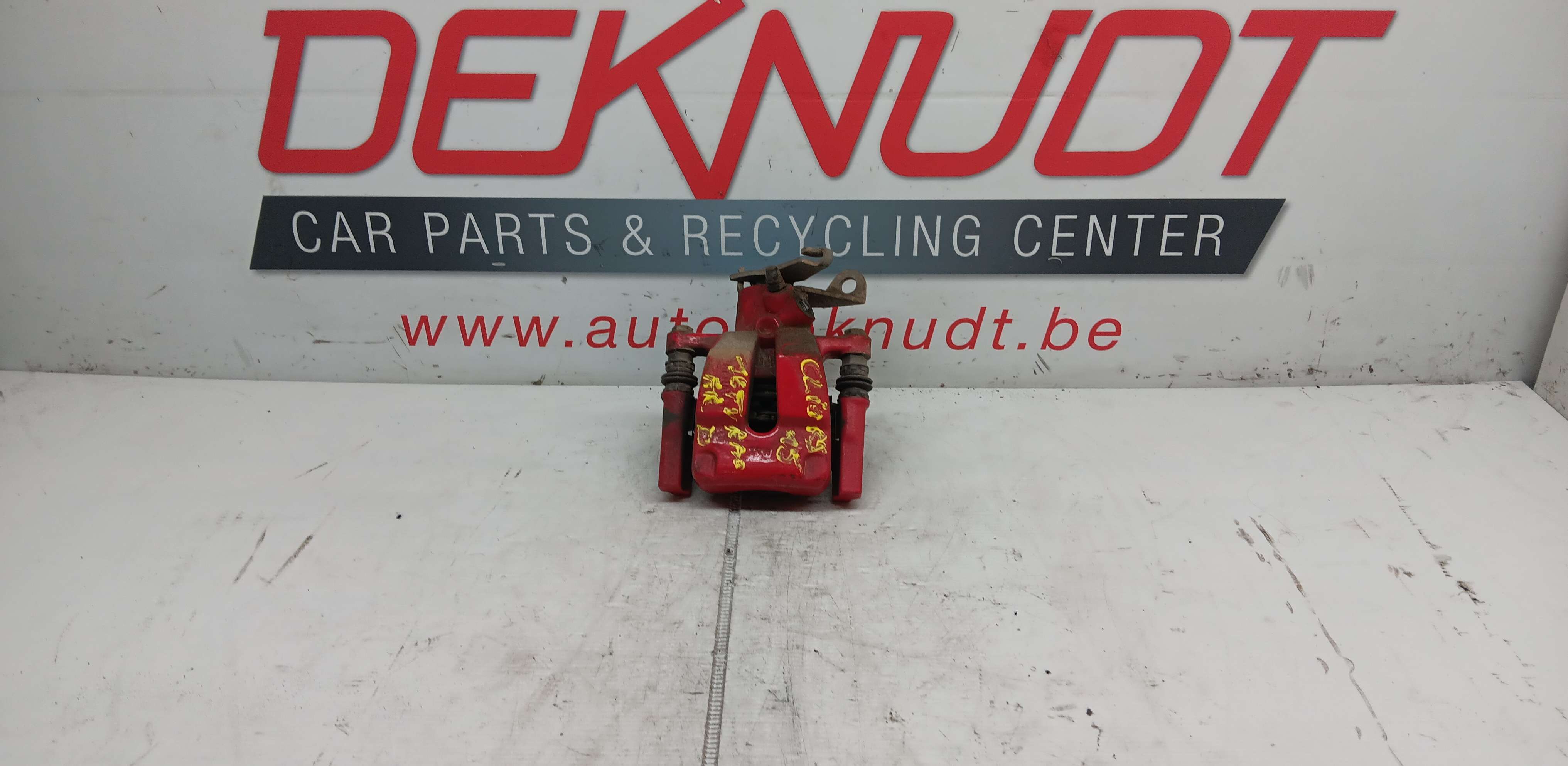 Remschijf rechts ACHTER Renault CLIO IV 2012 - 19