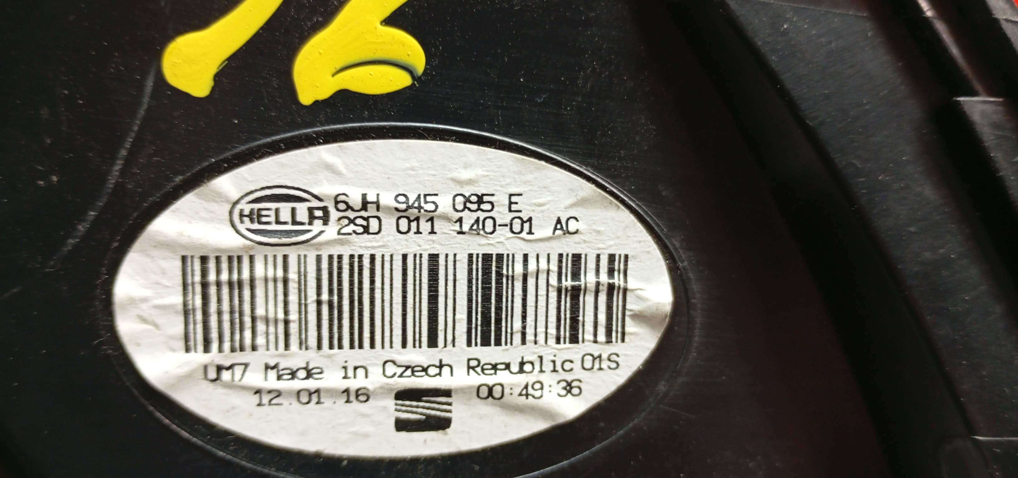 Lichtblok links achter Seat TOLEDO 2012 -