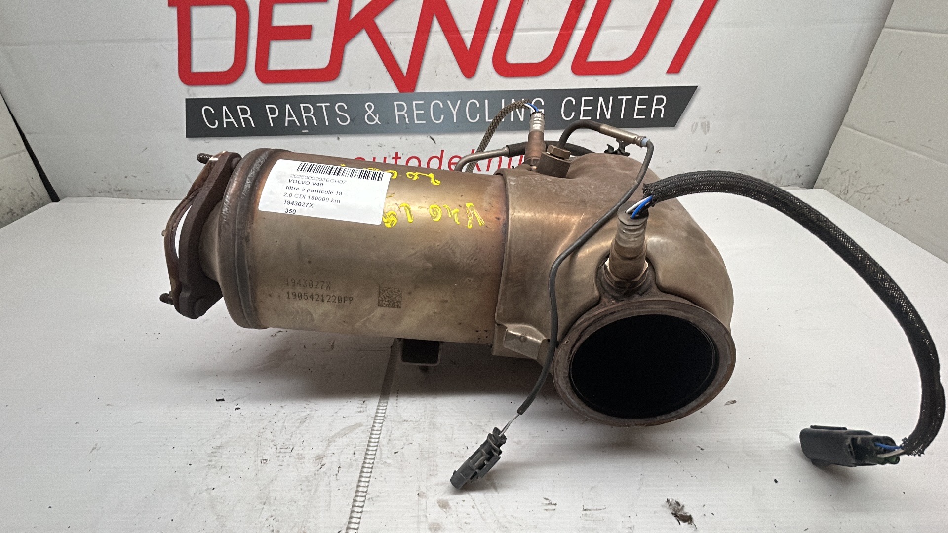 Roetfilter Volvo V 40 II 2012 - 19