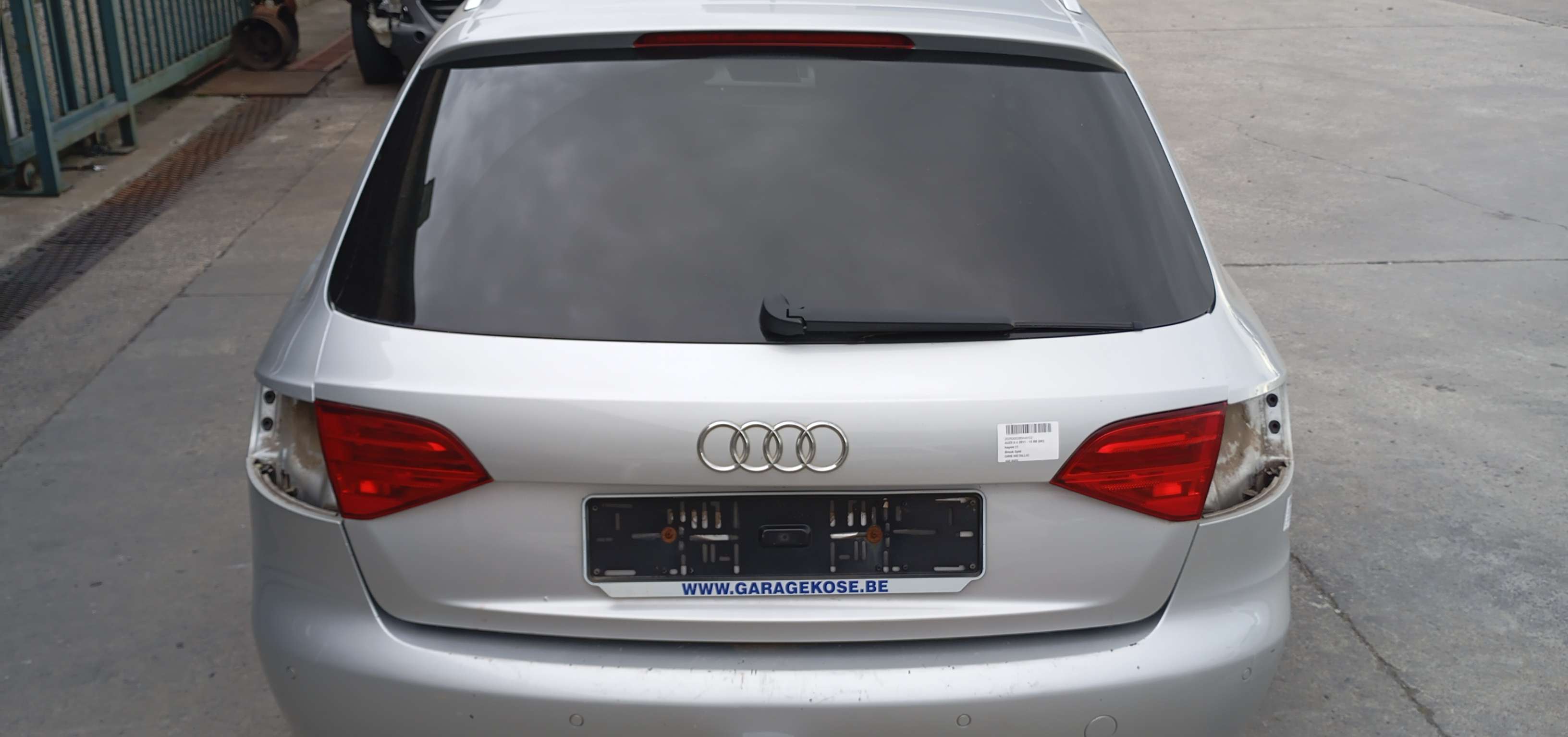 Achterklep Audi A4 B8 2012 - 15