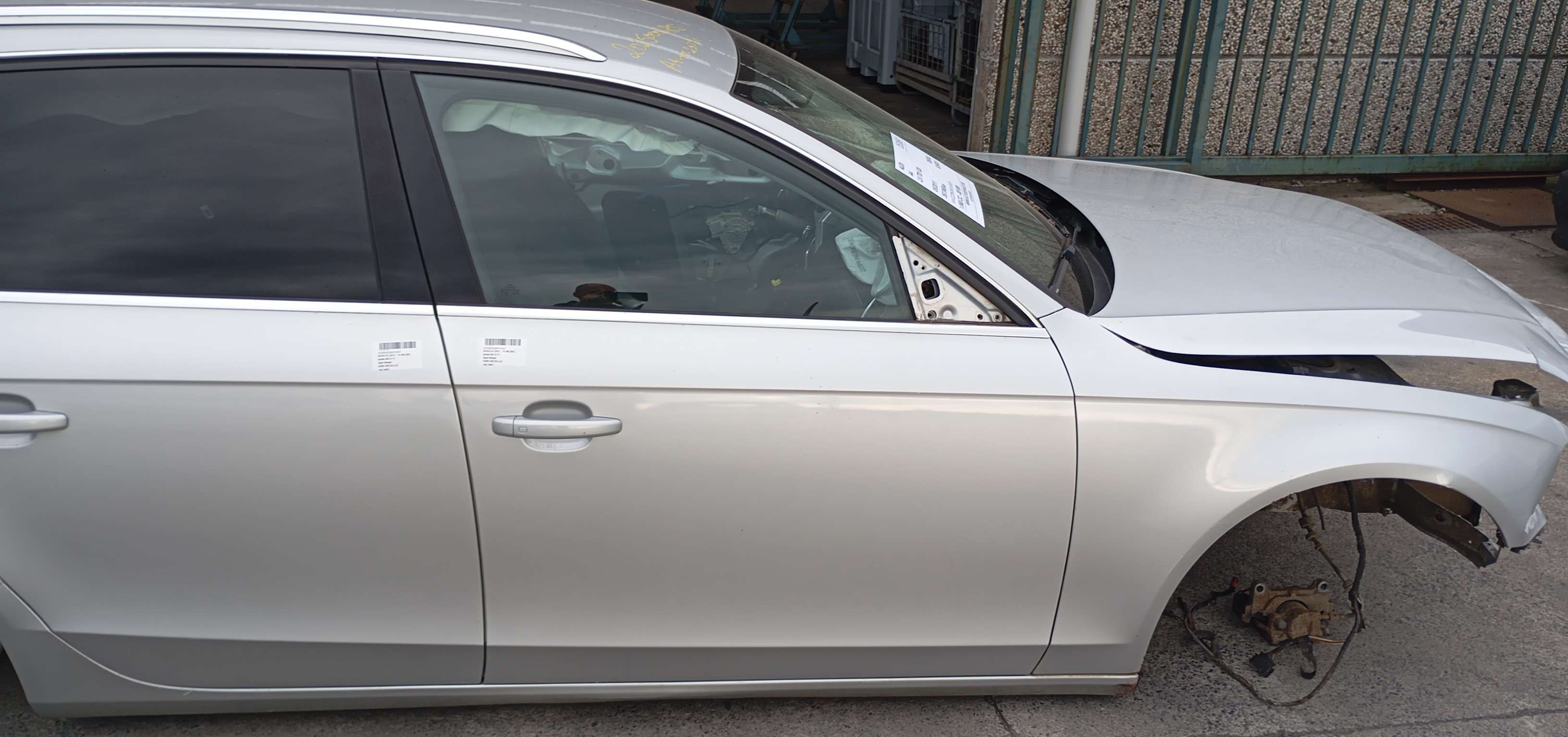 Deur rechts voor Audi A4 B8 2012 - 15