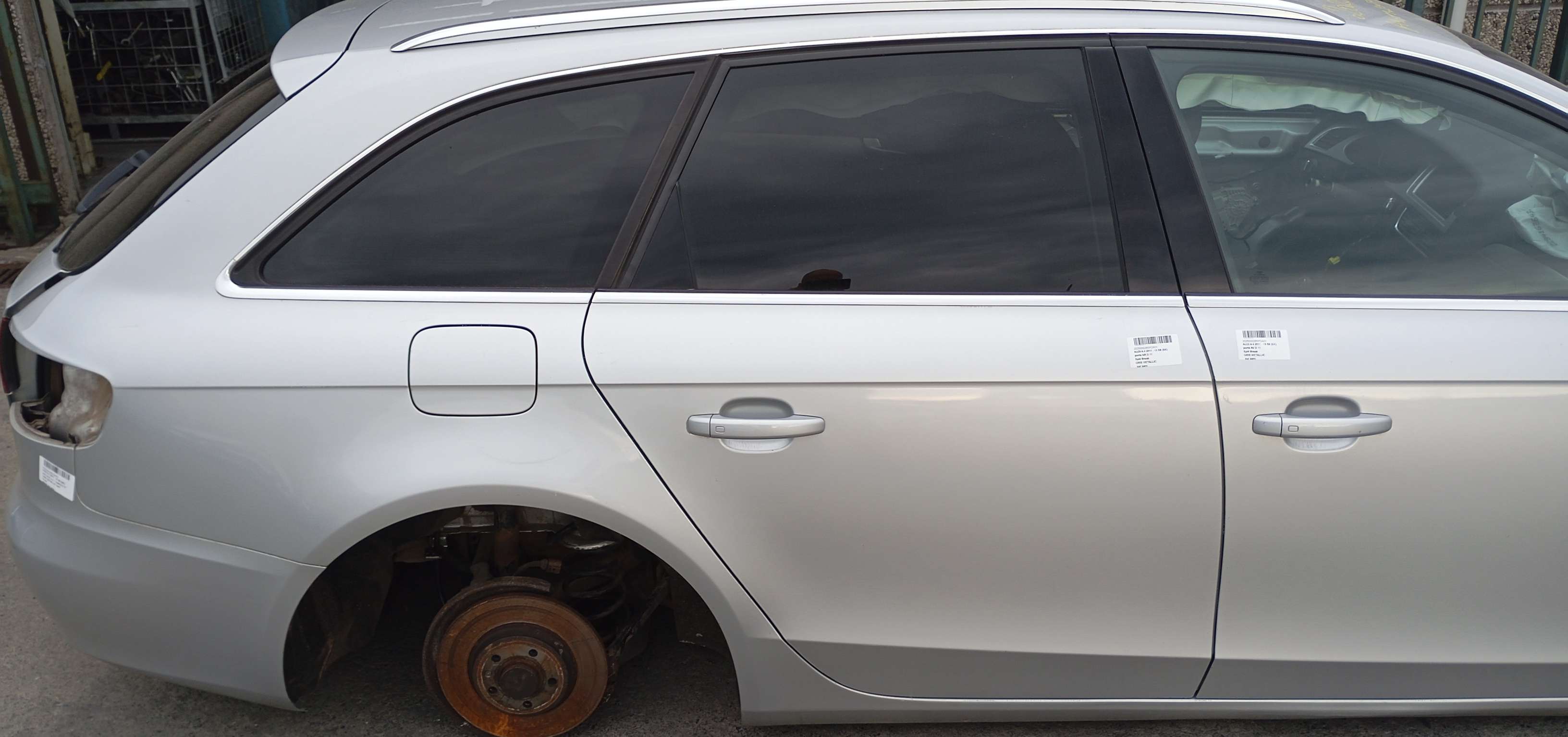 Deur rechts achter Audi A4 B8 2012 - 15