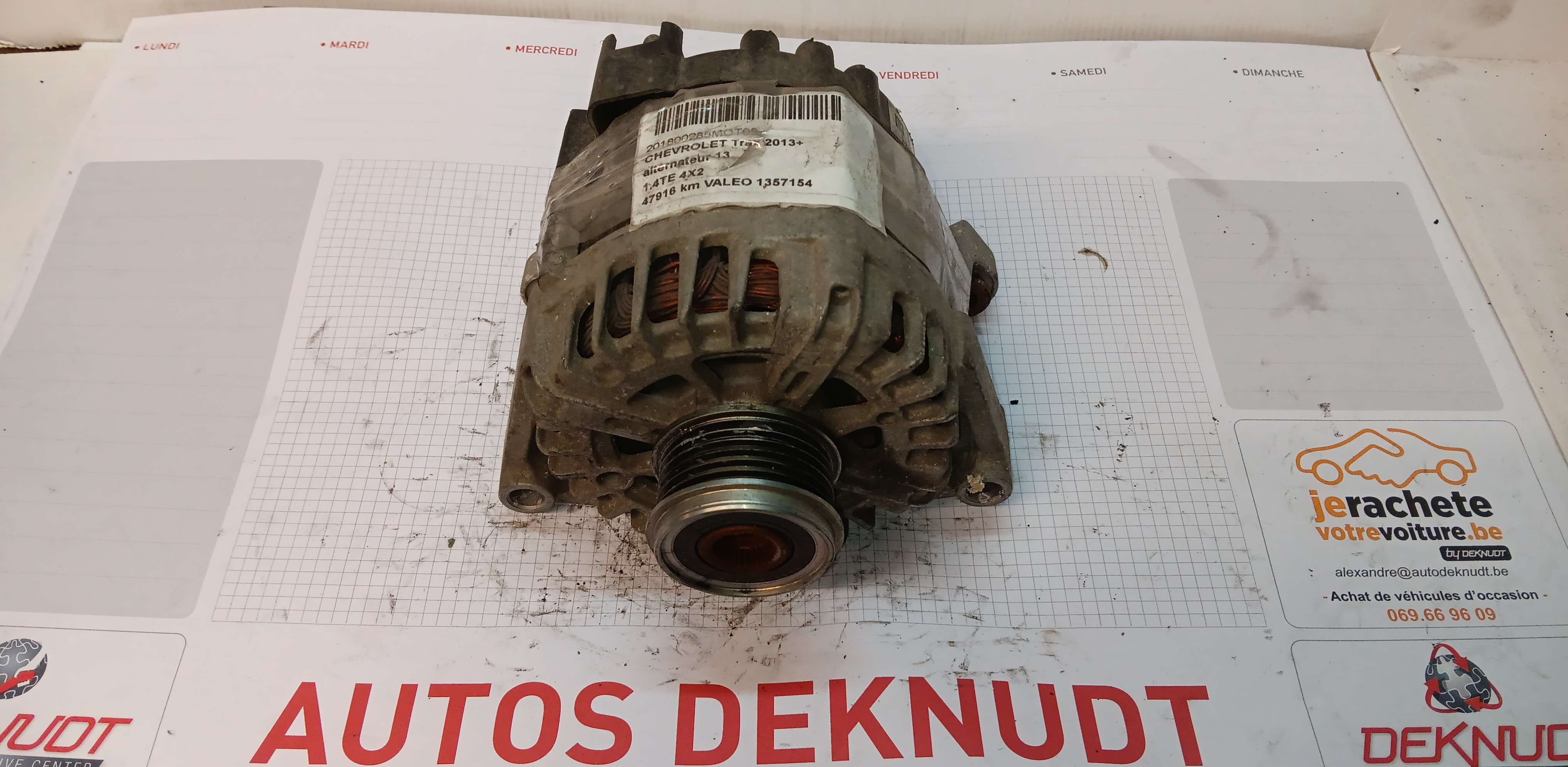 Alternator Chevrolet TRAX 2013+