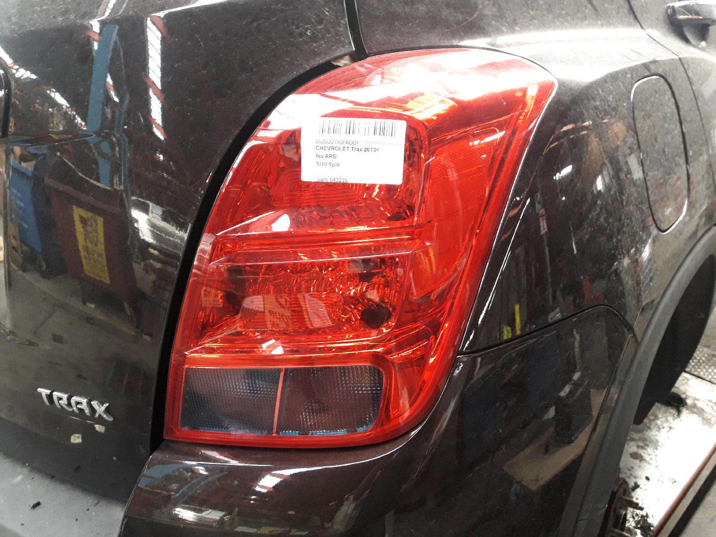 Lichtblok rechts achter Chevrolet TRAX 2013+