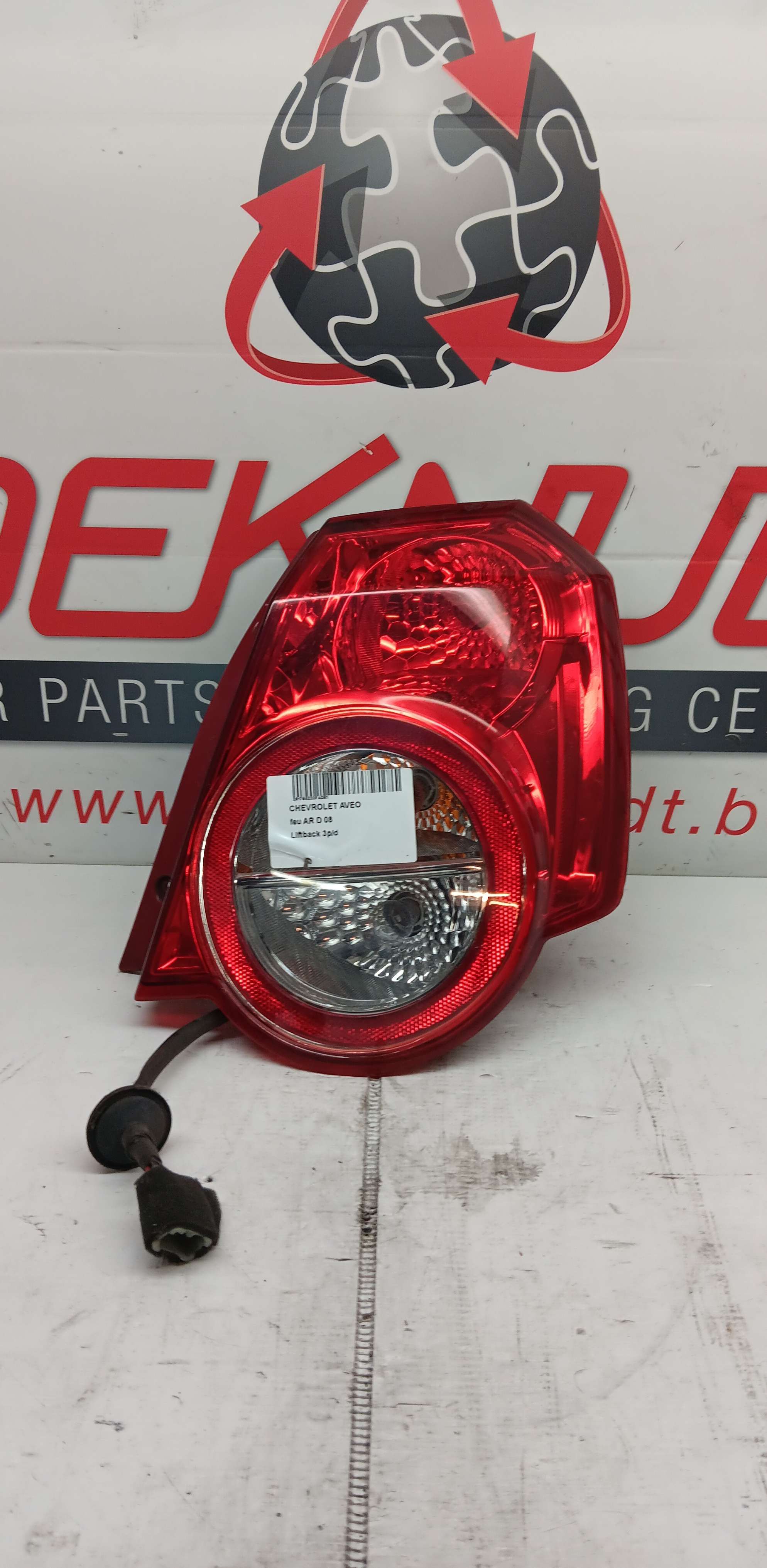 Lichtblok rechts achter Chevrolet AVEO 2006 - 11