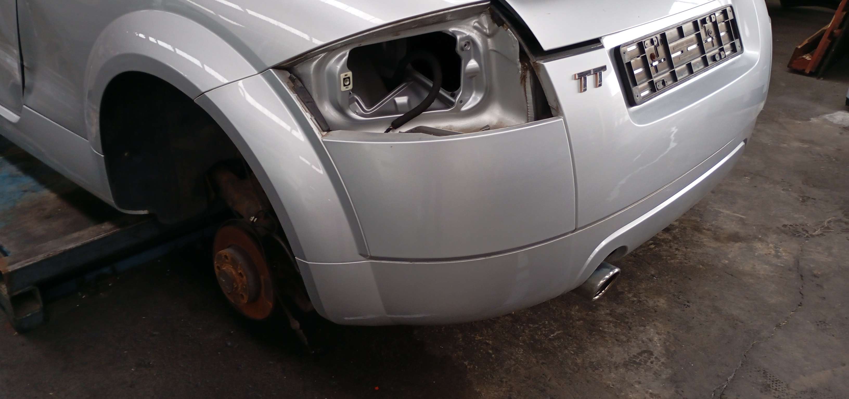 Bumper achter Audi TT 8N 1998 - 06