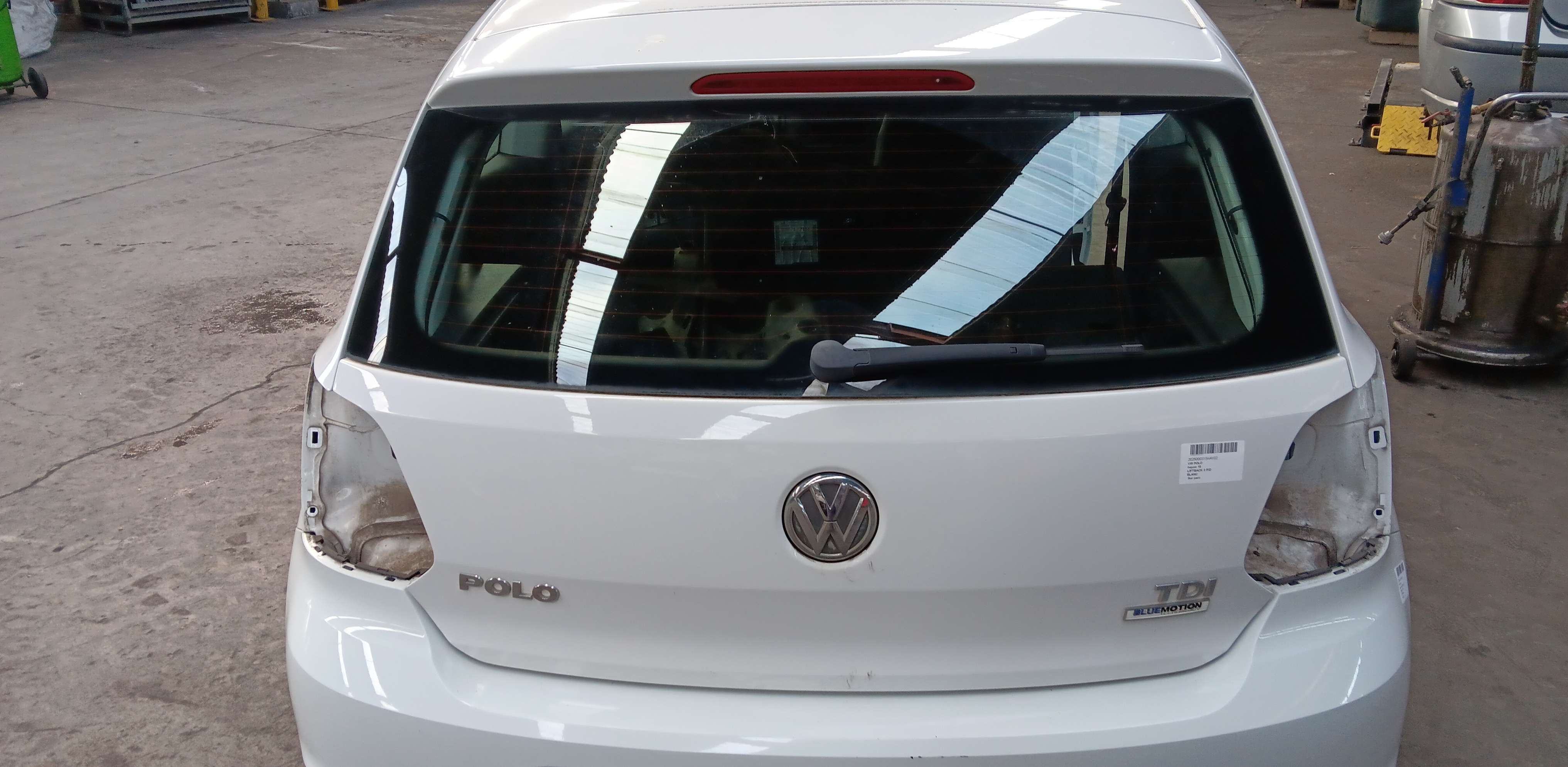 Achterklep Vw POLO 2009 - 17 6R