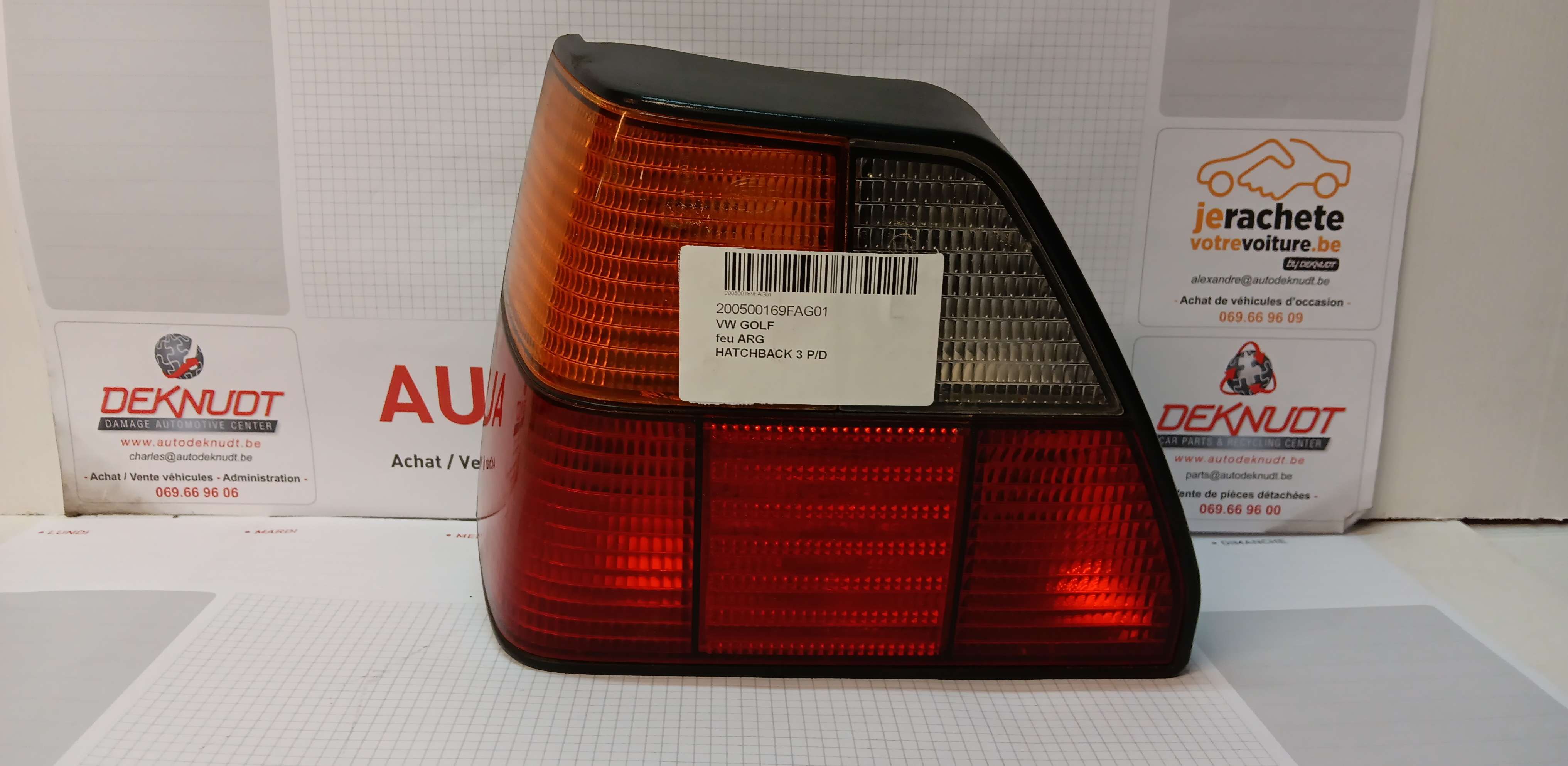 Lichtblok links achter Vw GOLF 2