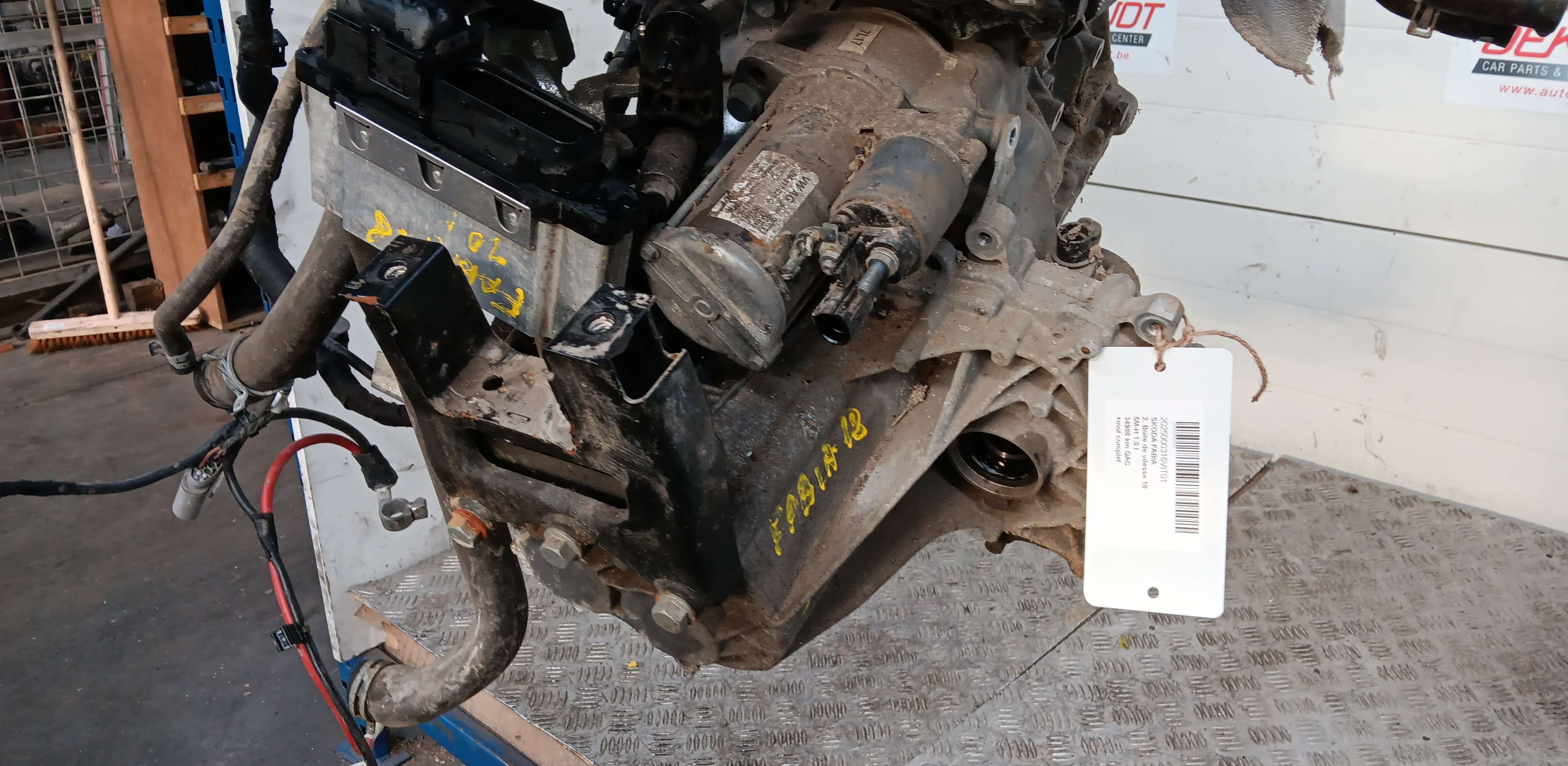 2. Boite de vitesse Skoda FABIA III 2015 -