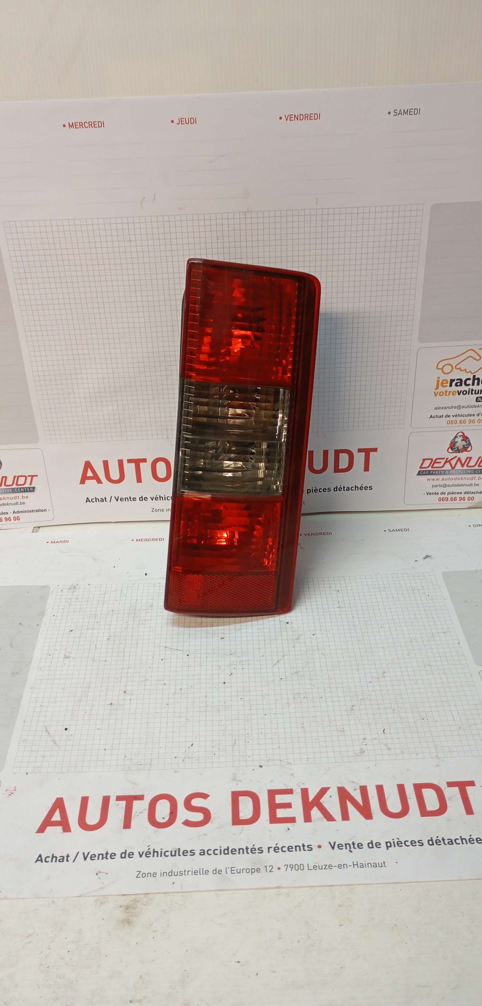 Lichtblok rechts achter Opel Combo