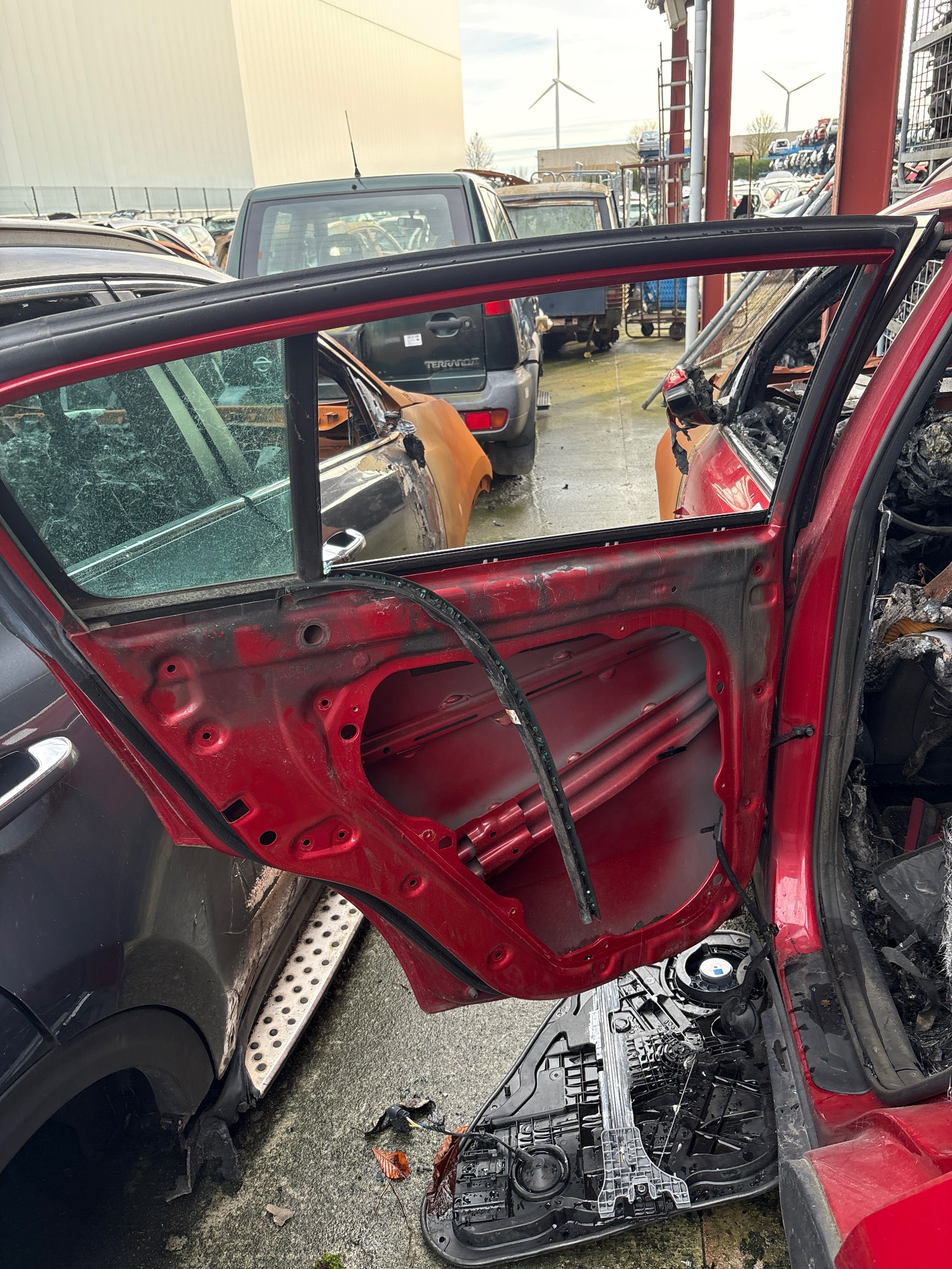 Deur links achter Kia SPORTAGE IV 2016 - 18