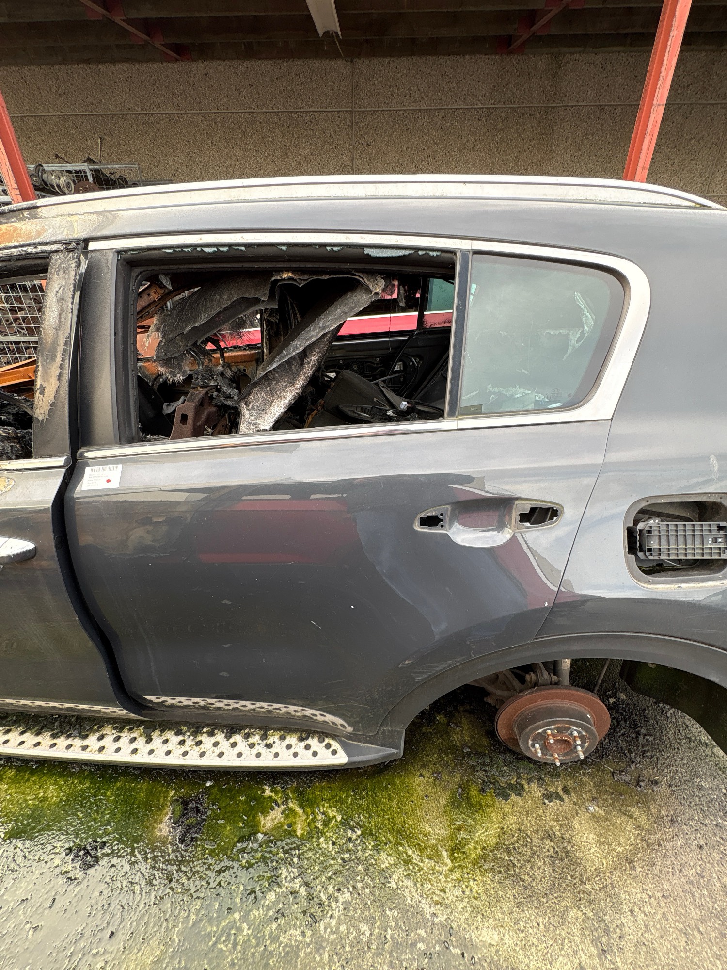 Deur links achter Kia SPORTAGE IV 2016 - 18