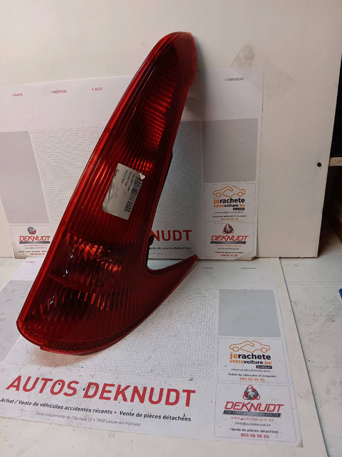Lichtblok rechts achter Peugeot 206 1998 - 09