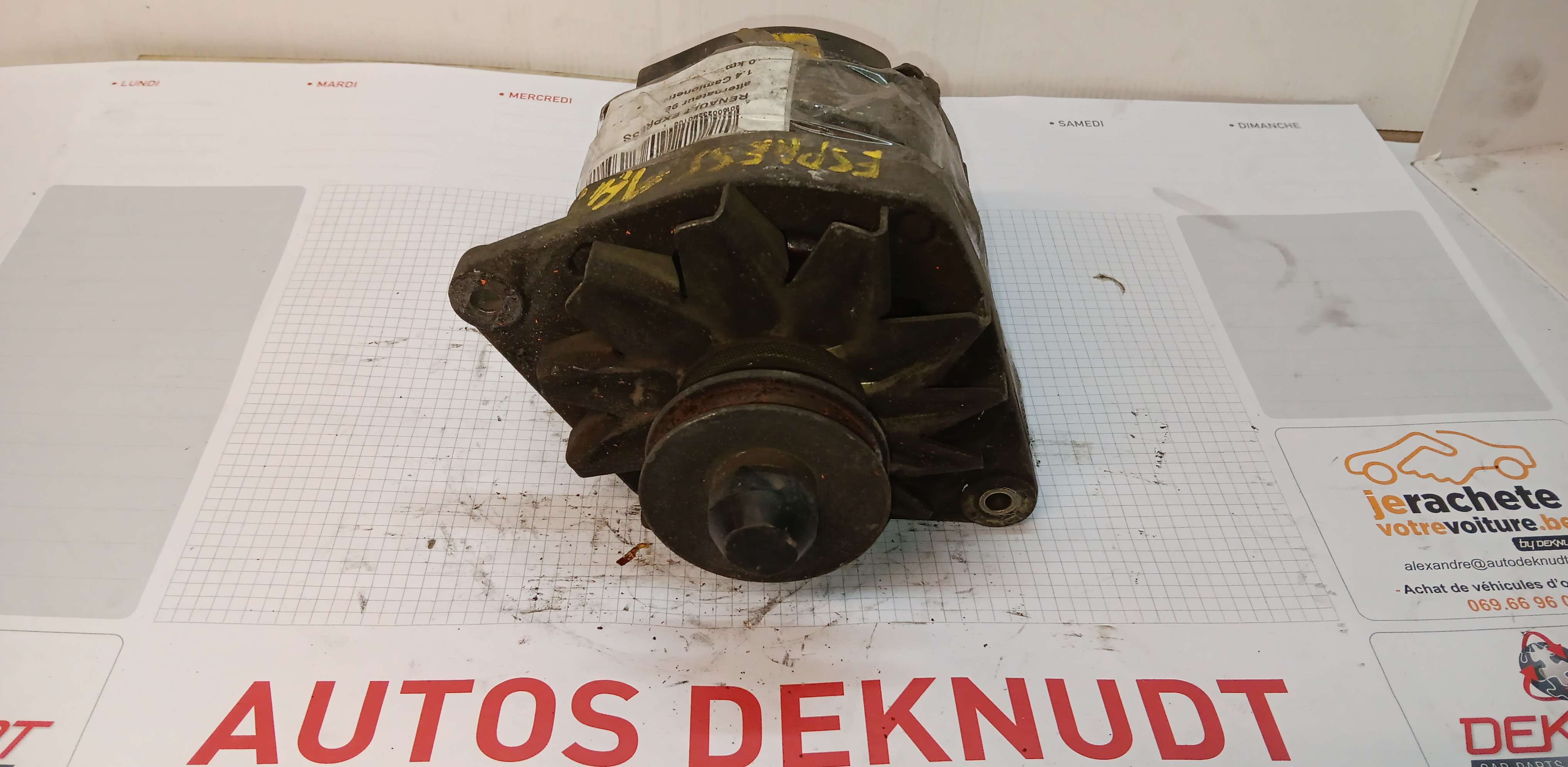  Alternator Motor Renault EXPRESS 1985 - 00