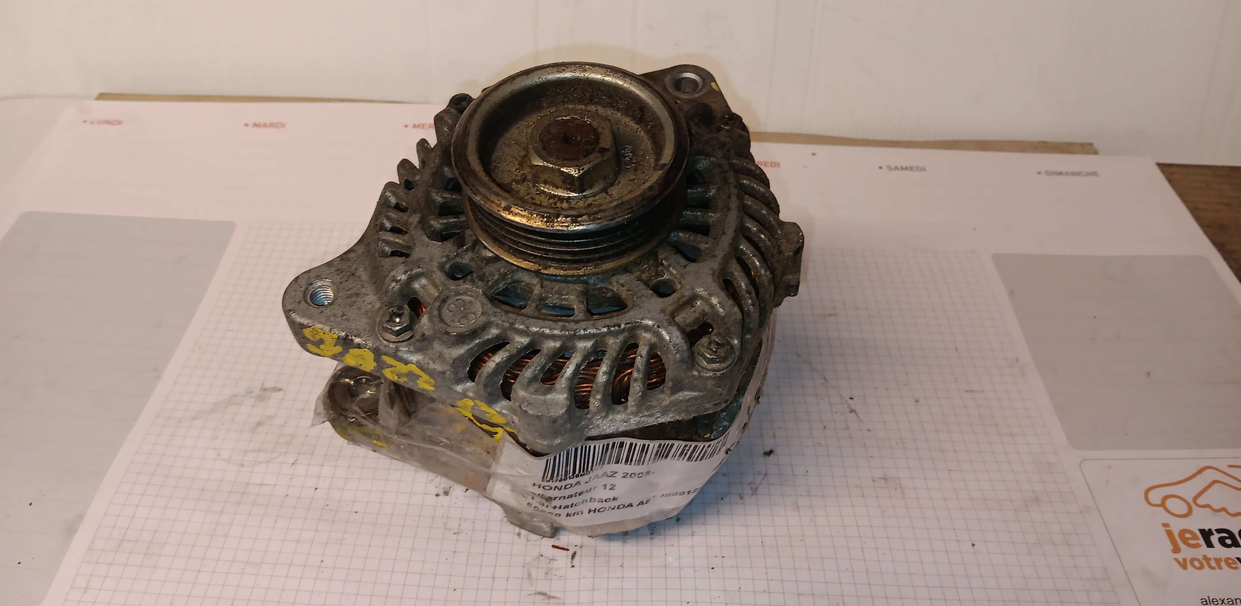  Alternator Motor Honda JAZZ 2007 - 14
