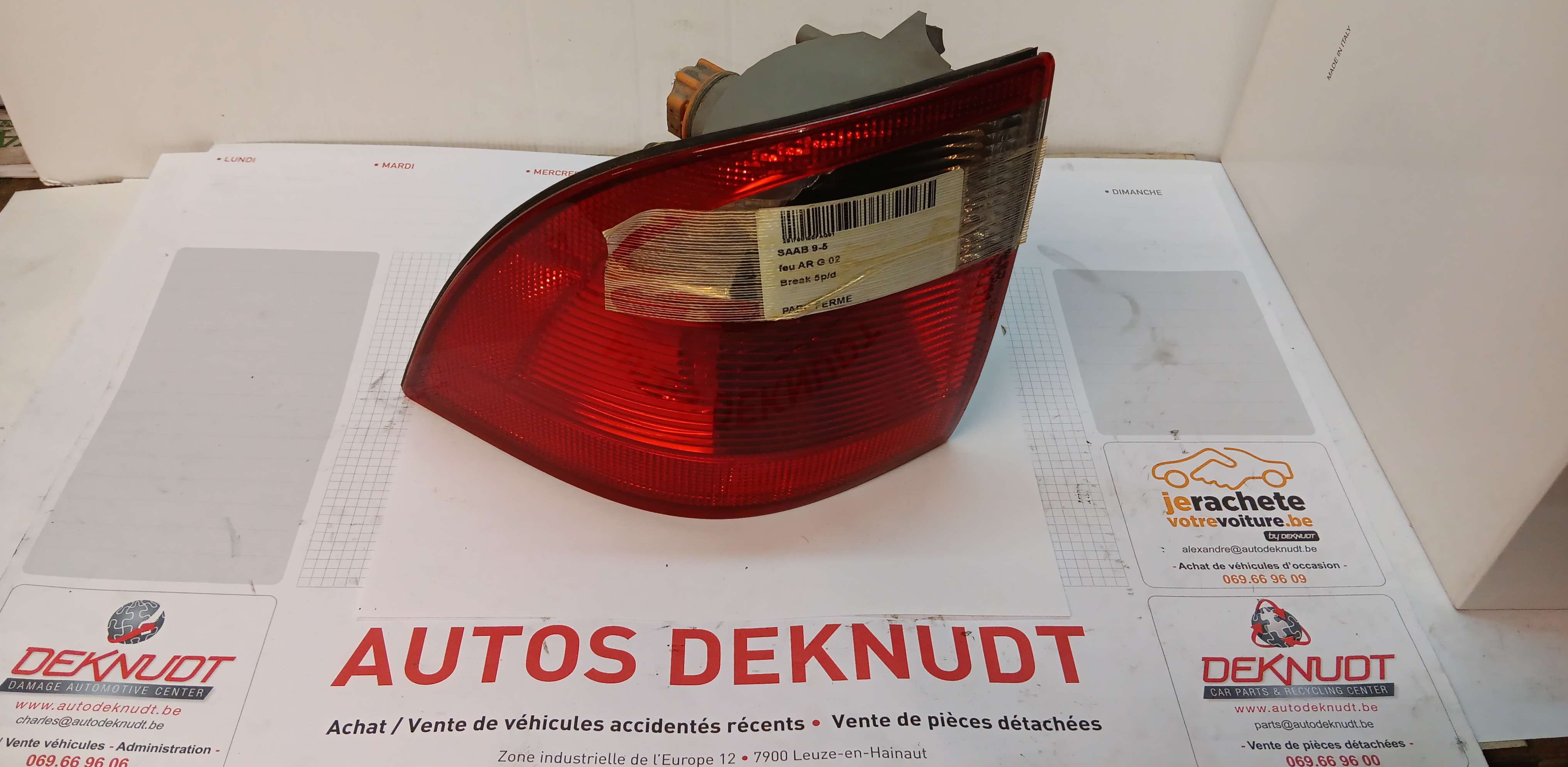 Lichtblok links achter Saab 9-5 1997 - 09