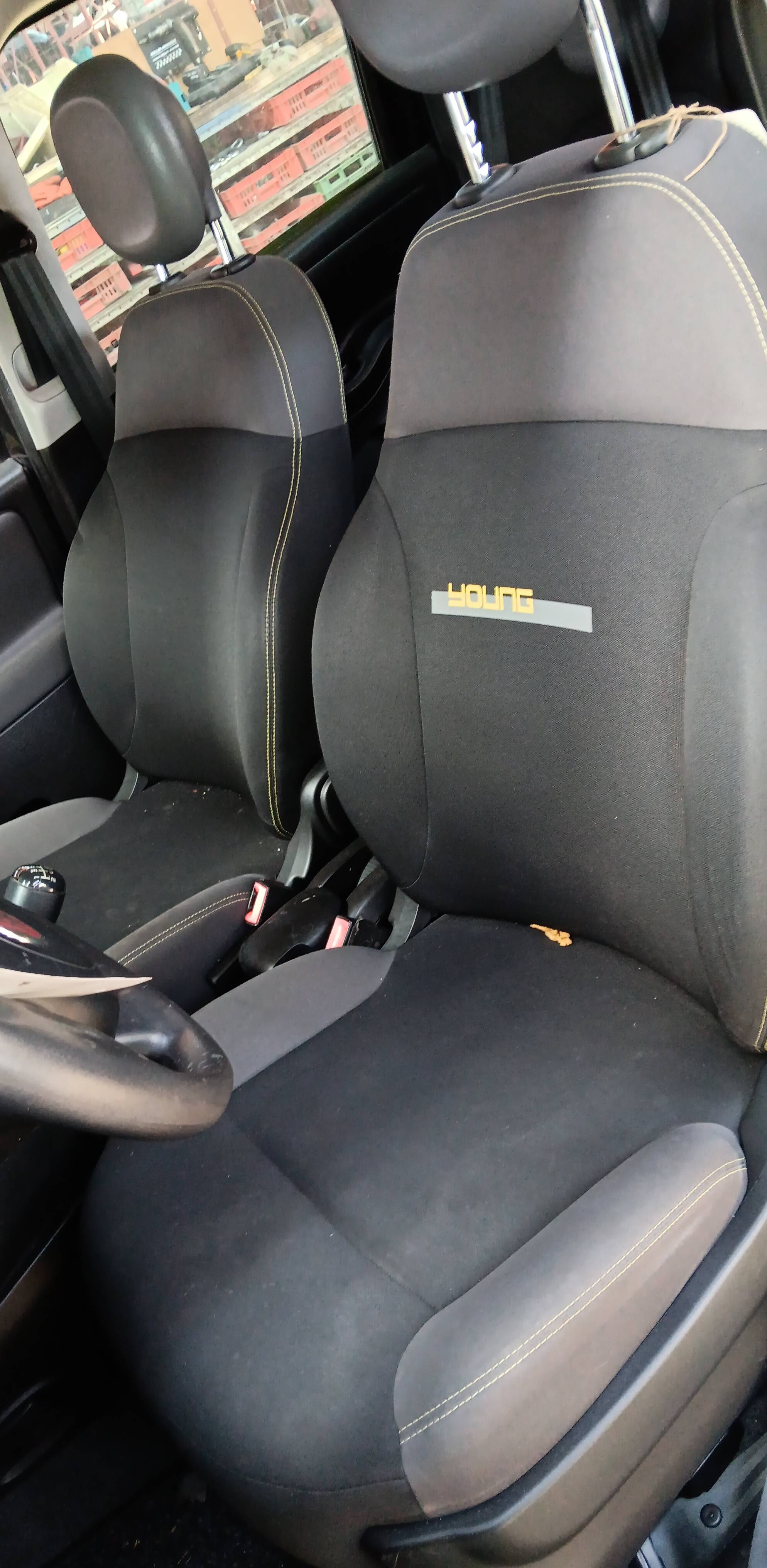 Interior all seats Fiat PANDA III 2012 -