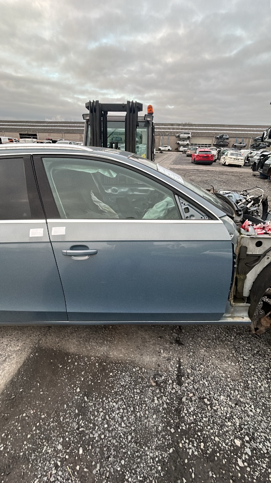 Deur rechts voor Audi A4 B8 2007 - 12