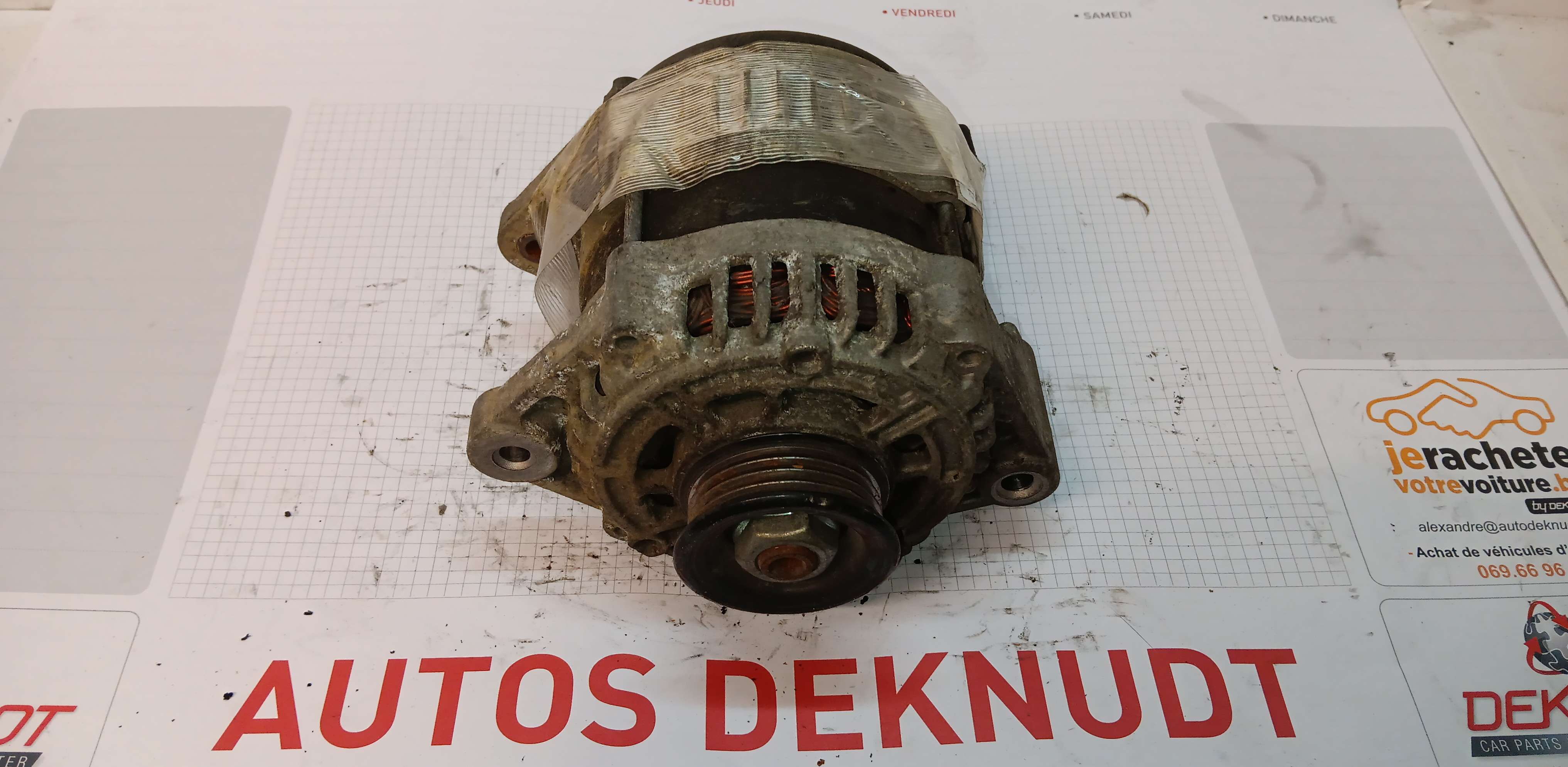 alternateur Chevrolet SPARK 2009 - 14