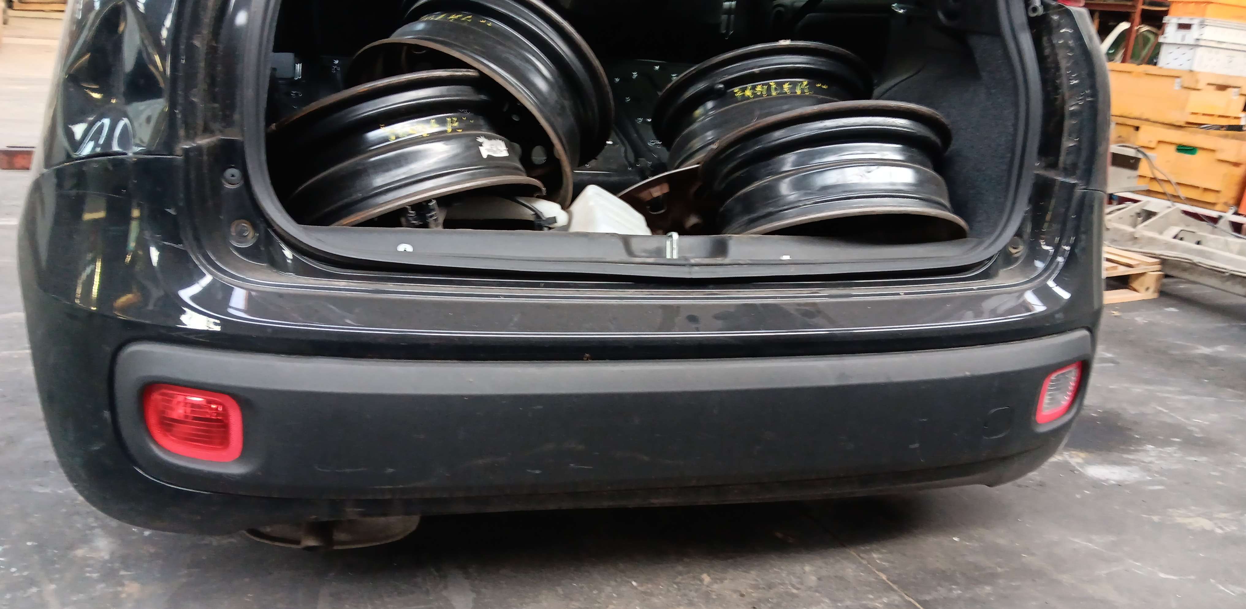 Bumper achter Fiat PANDA III 2012 -