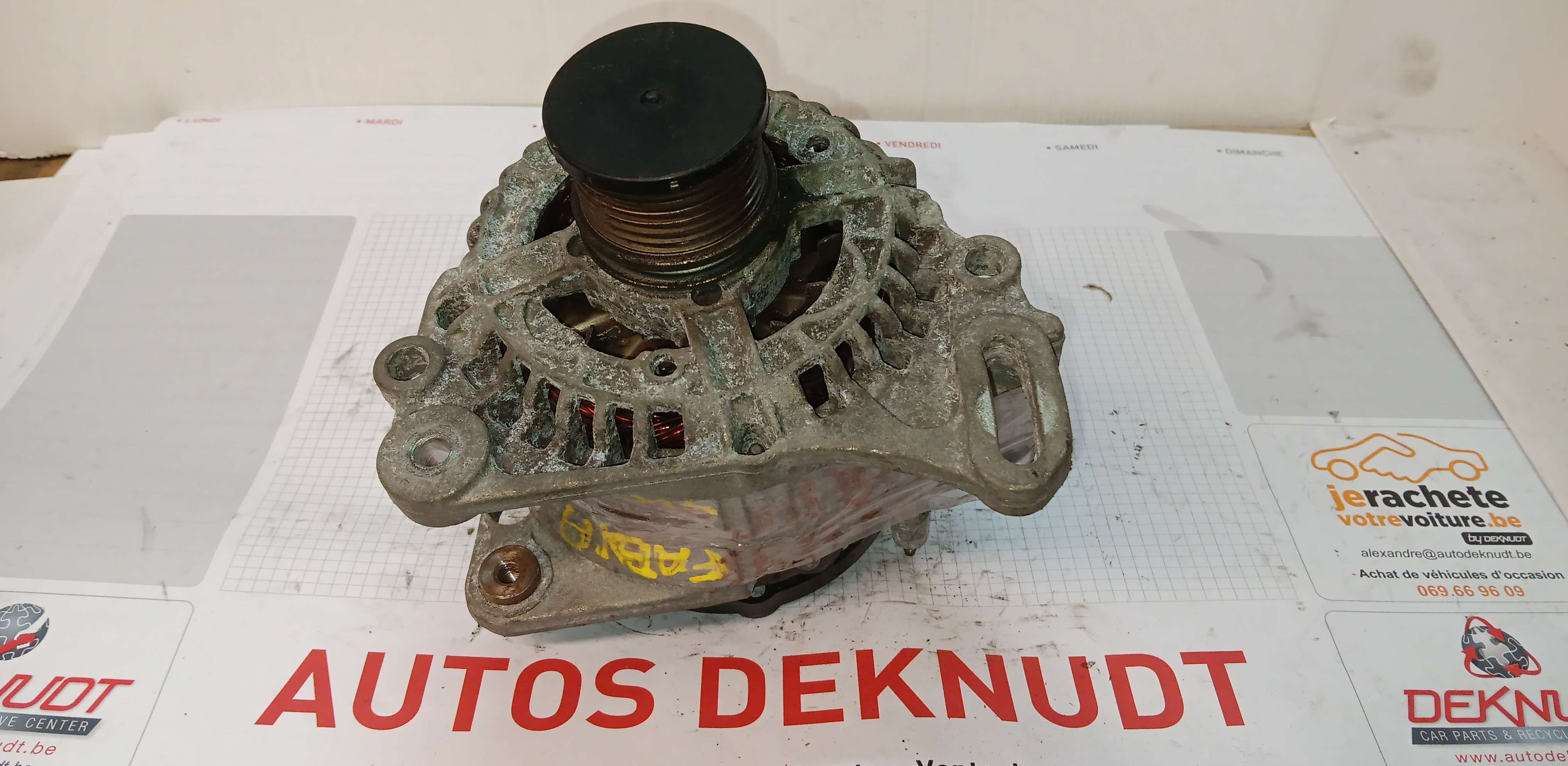alternateur Skoda FABIA II 2007 - 10
