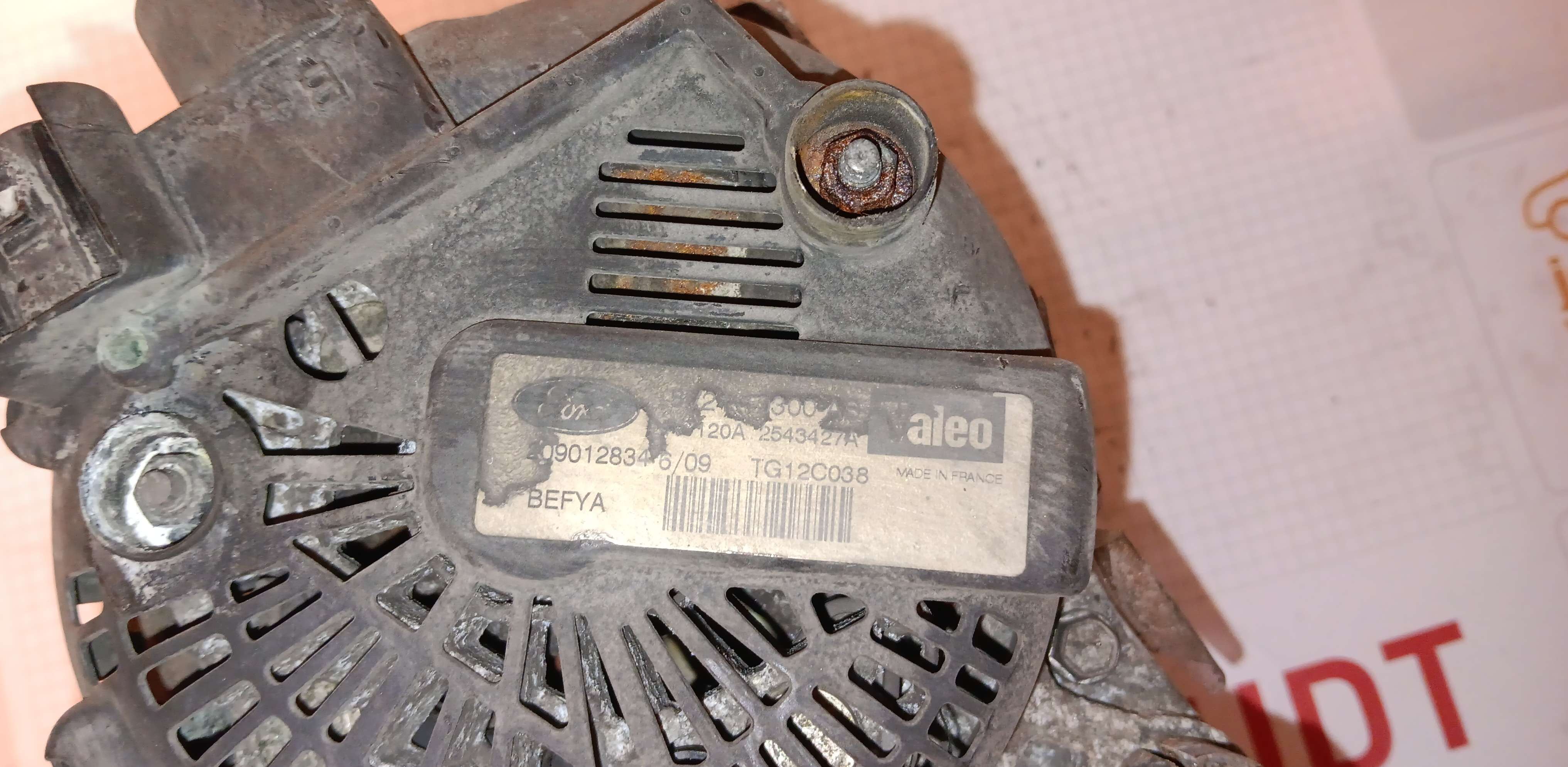 alternateur Ford FIESTA 6 2008 - 12