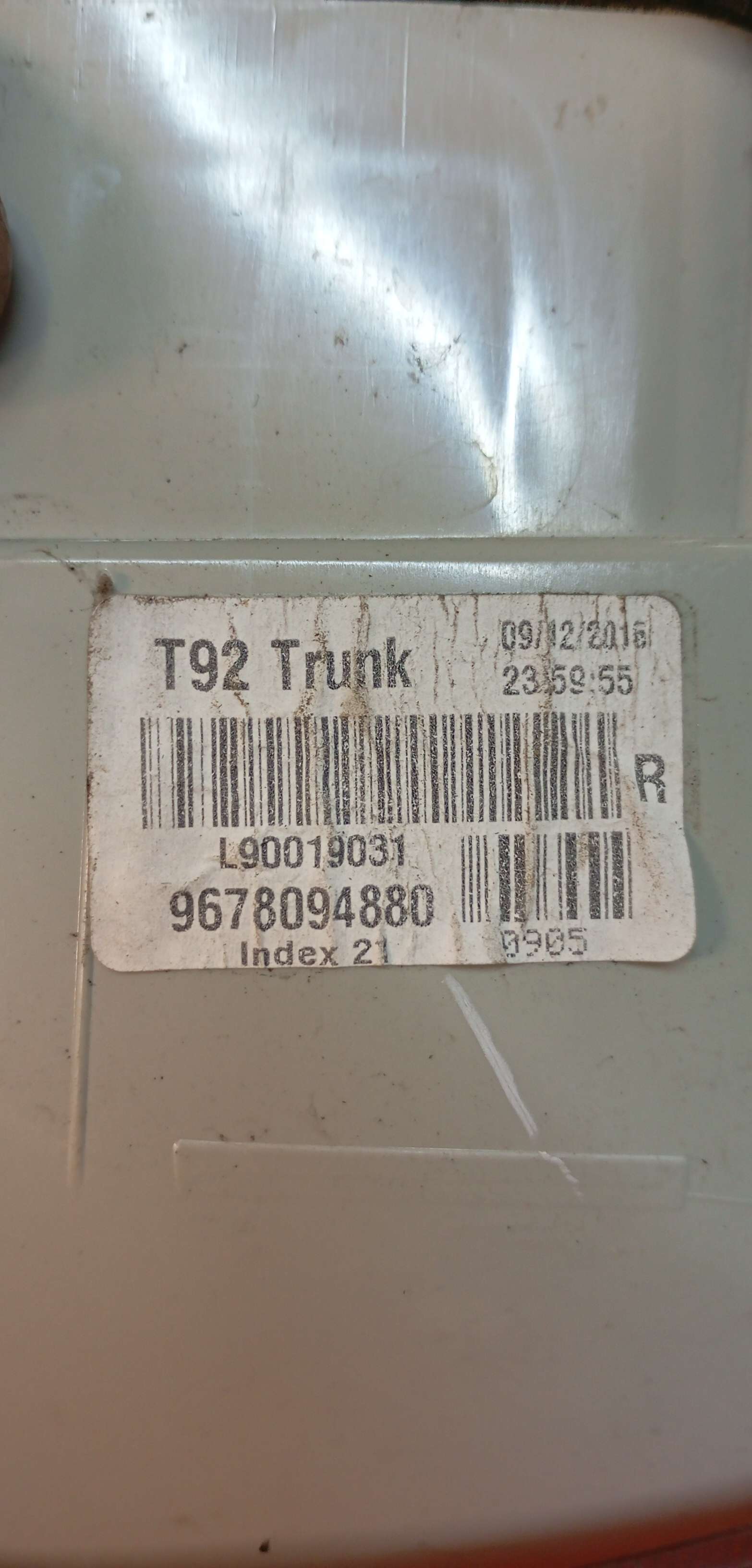 Lichtblok rechts achter koffer Peugeot 308 II 2013 -