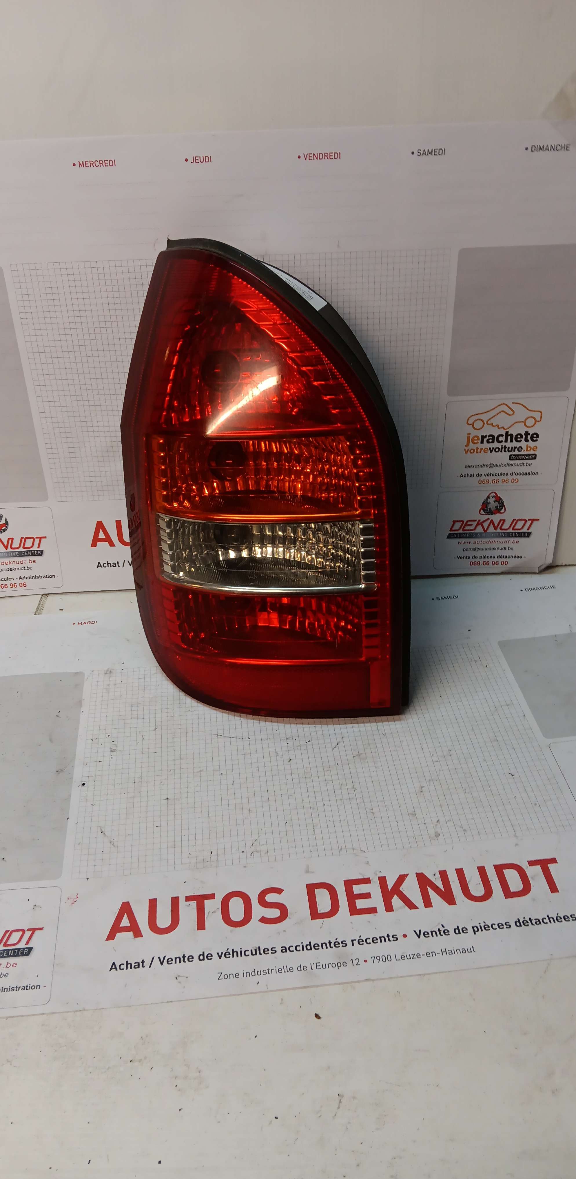 Lichtblok links achter Opel Zafira