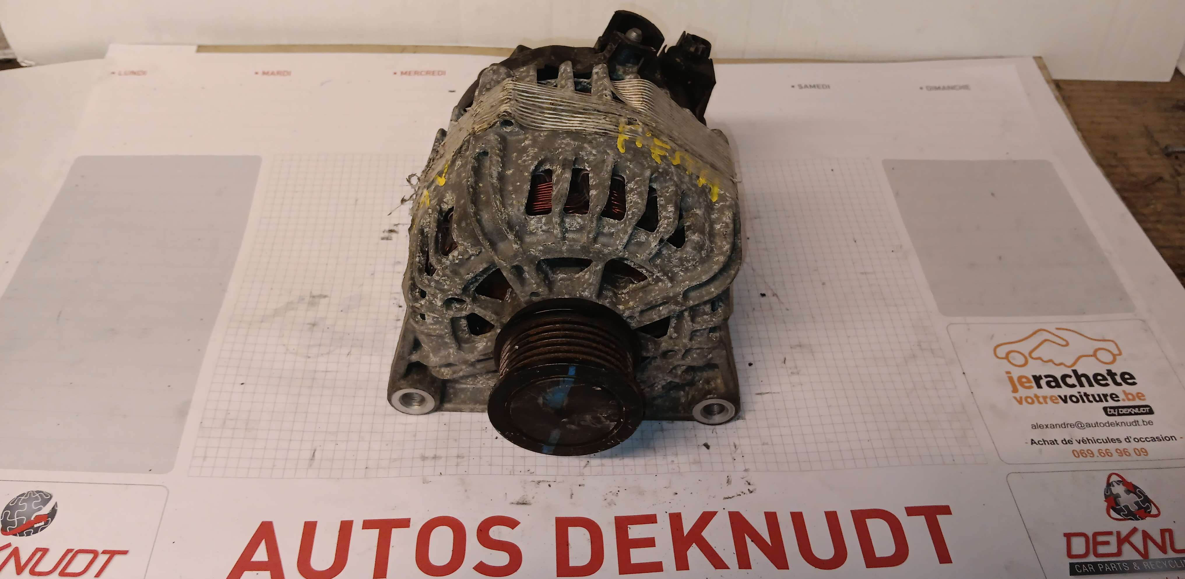 Alternator Ford FIESTA 6 2012 - 17