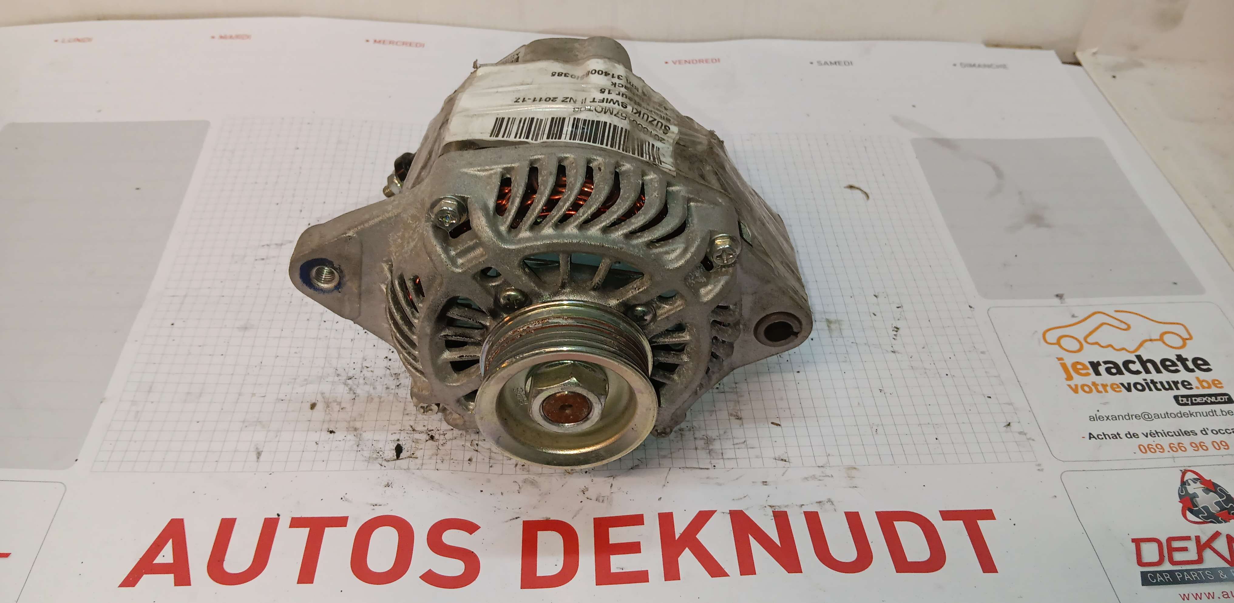  Alternator Motor Suzuki SWIFT II 2010 - 17 NZ