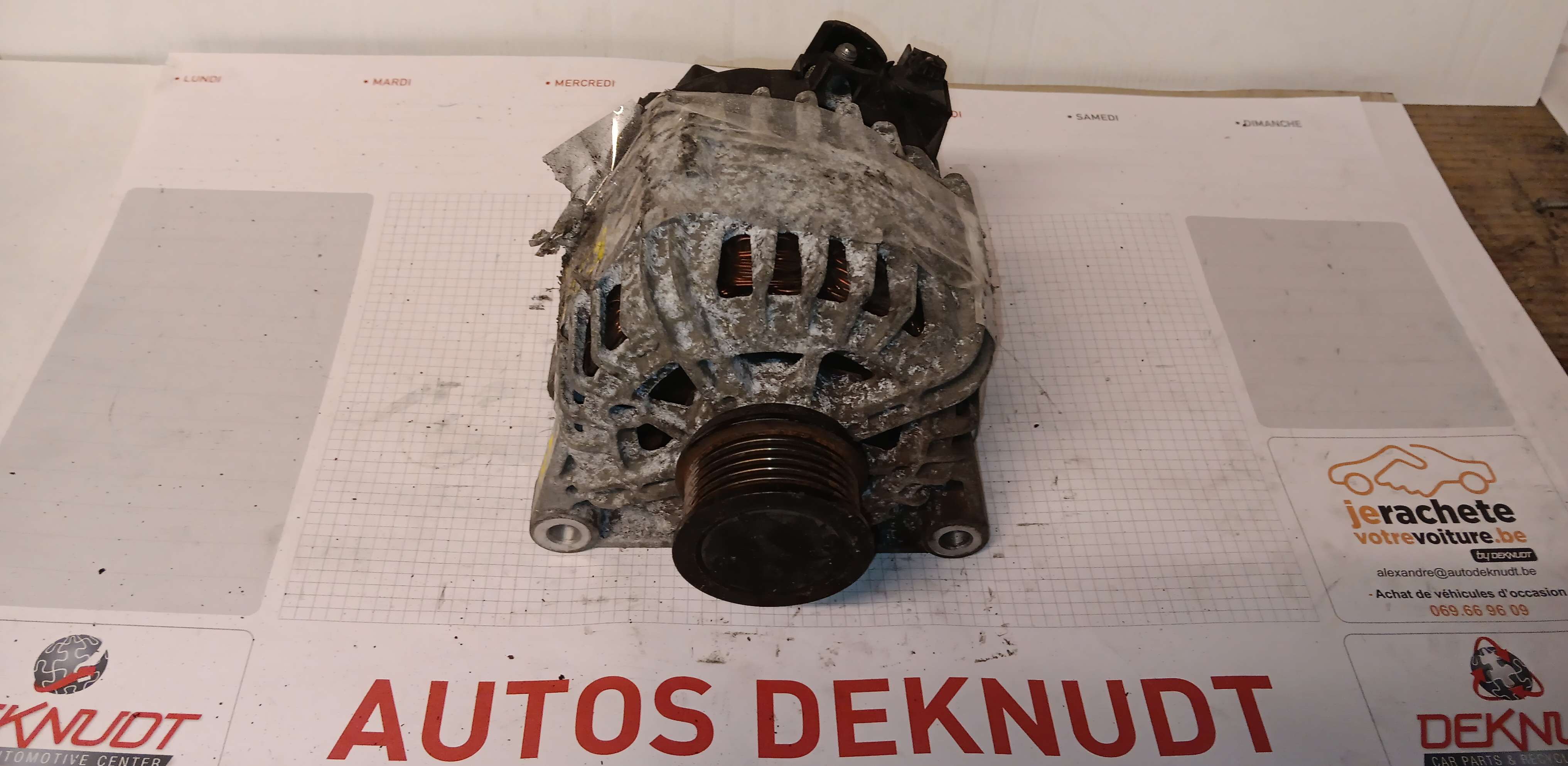 alternateur Ford FIESTA 6 2008 - 12
