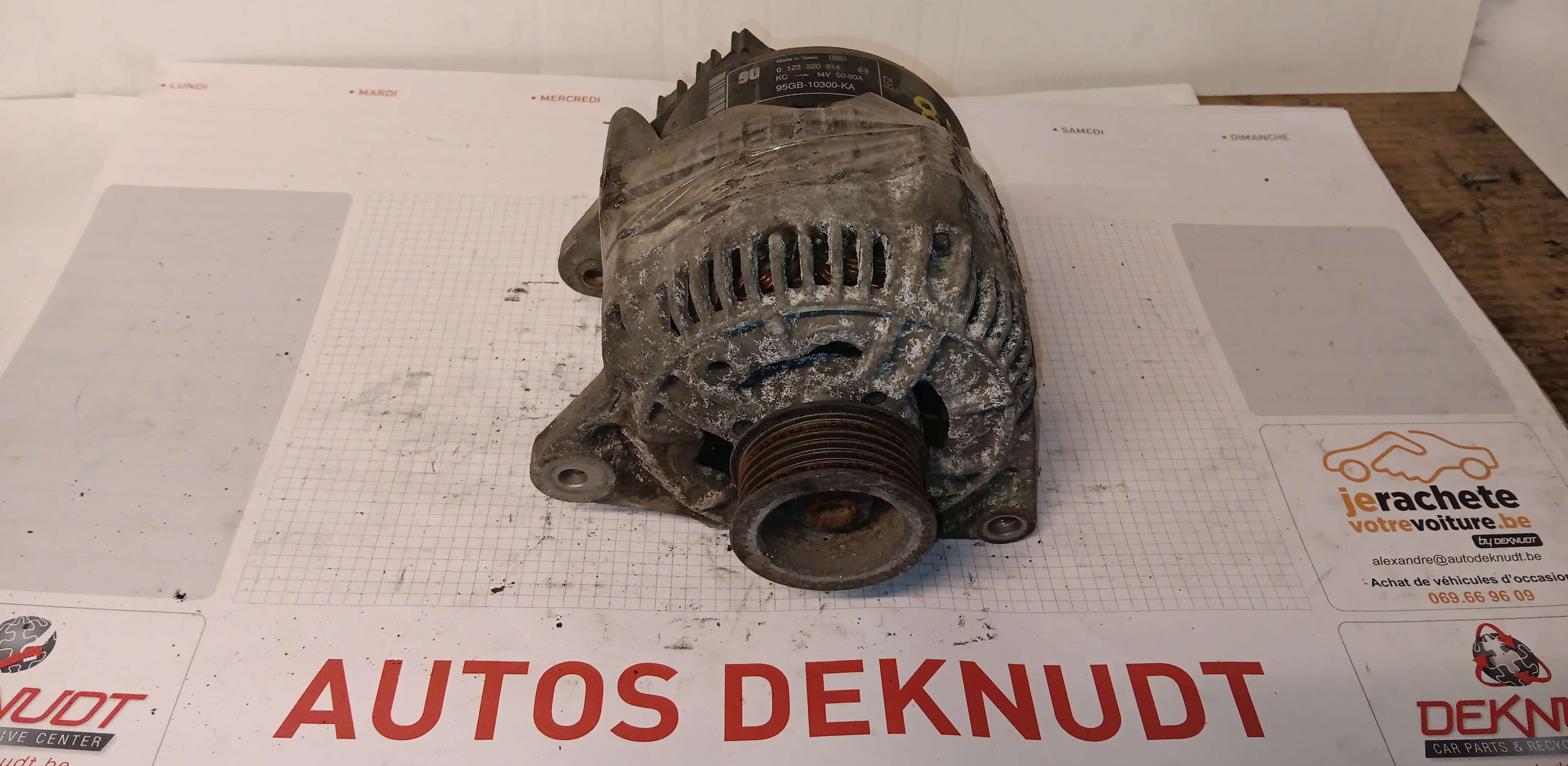  Alternator Motor Ford SCORPIO