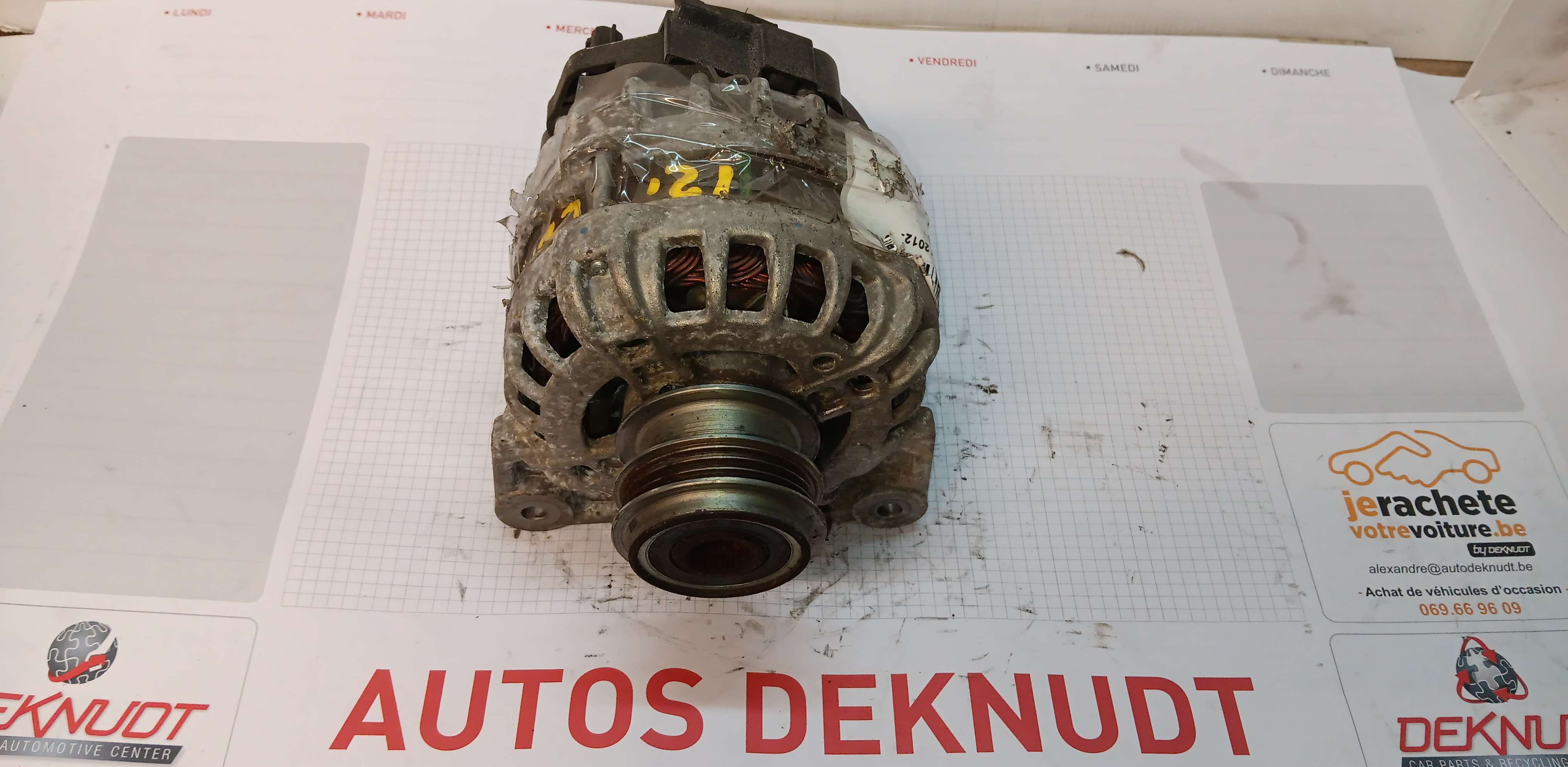  Alternator Motor Renault CLIO IV 2012 - 19