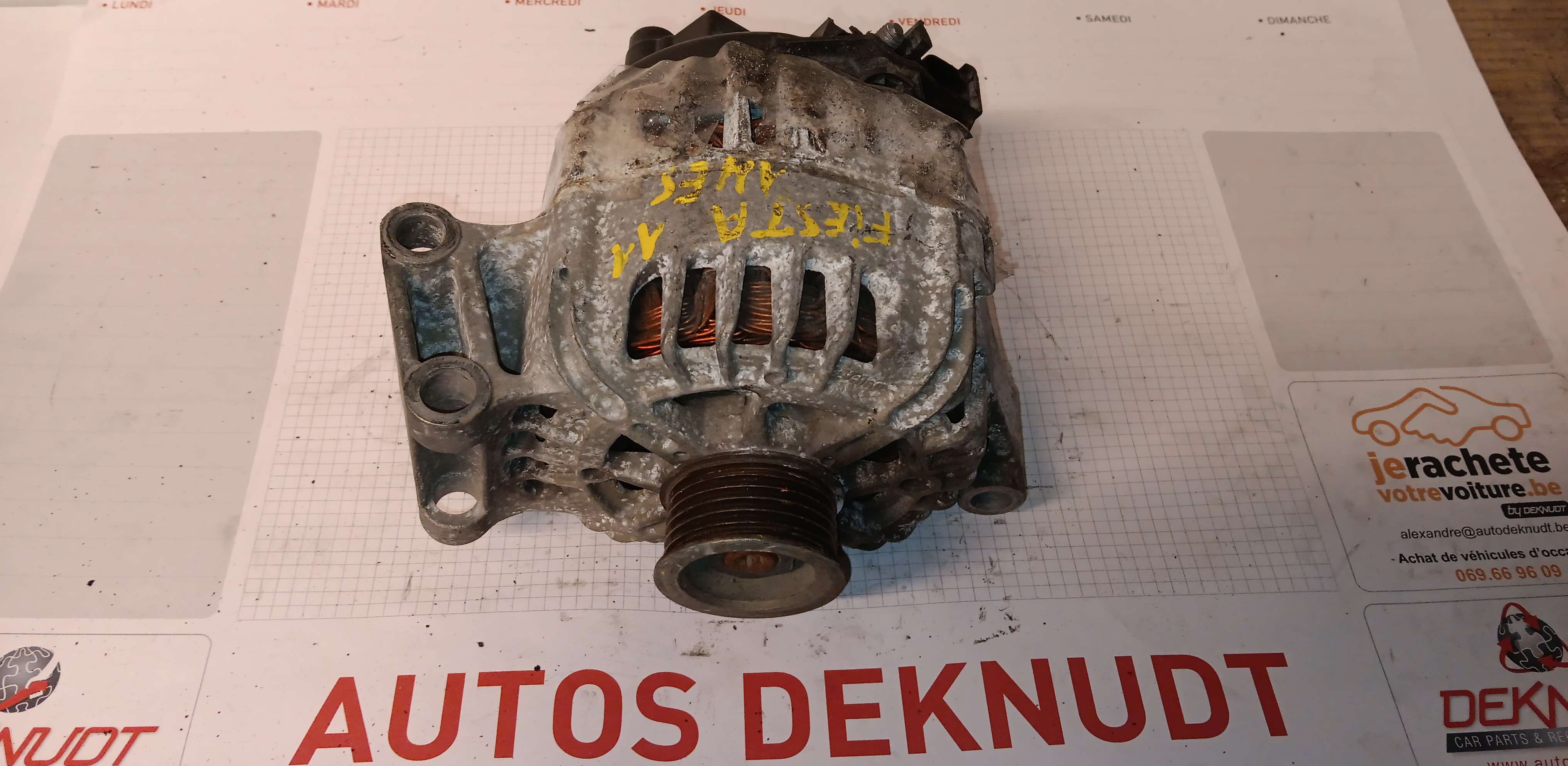 alternateur Ford FIESTA 6 2008 - 12
