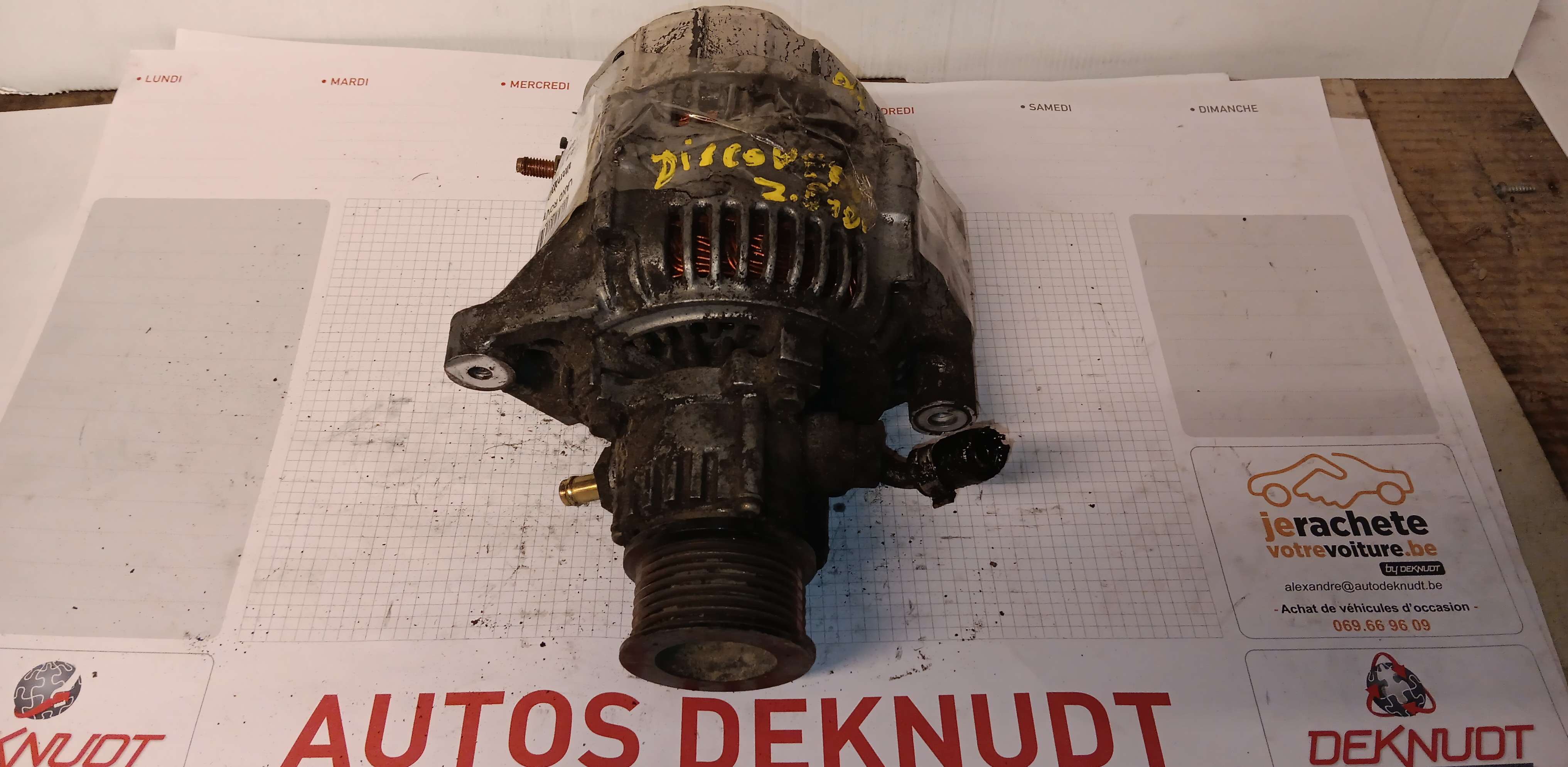  Alternator Motor Land Rover DISCOVERY II 1999 - 04