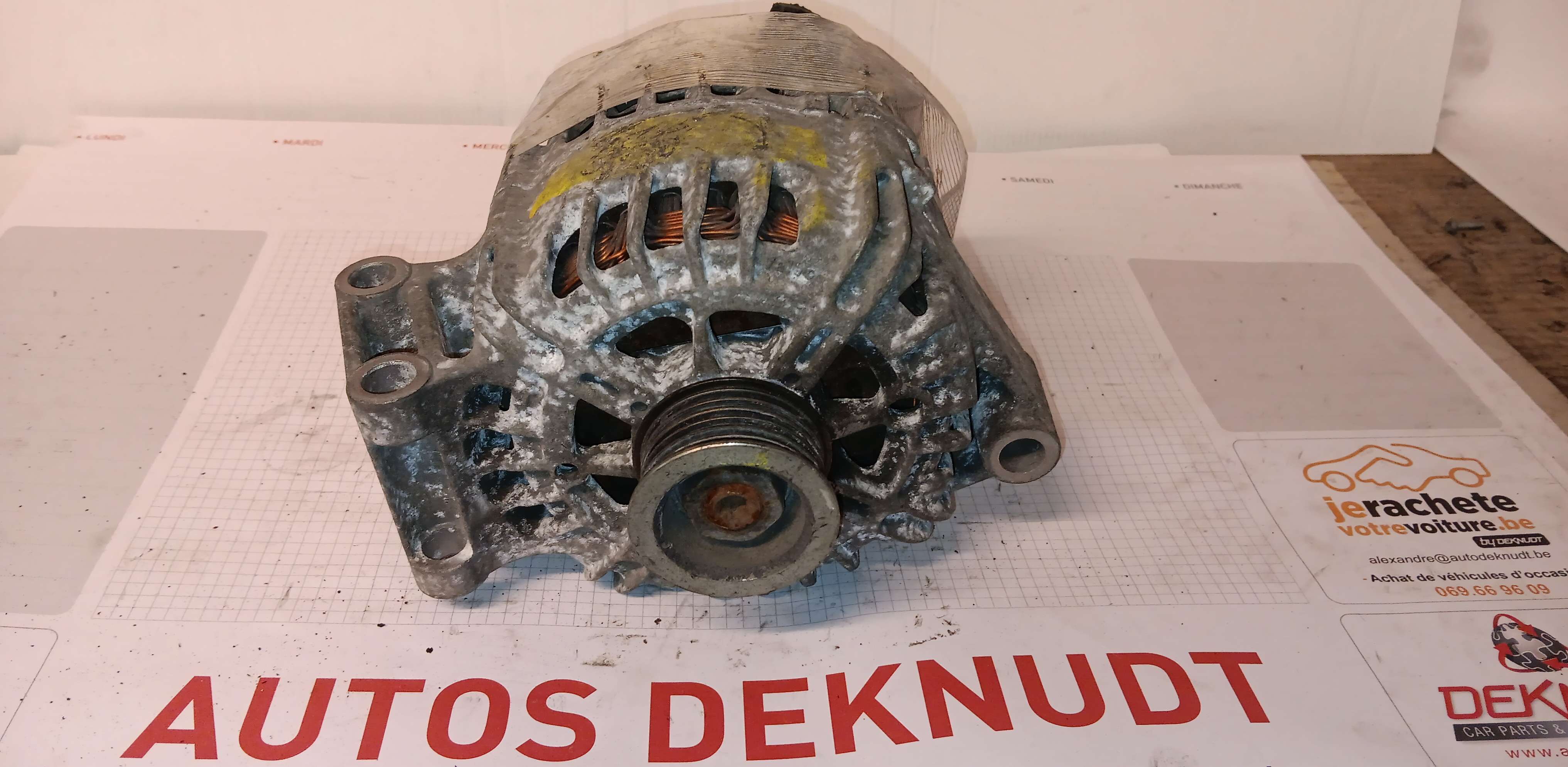 alternateur Ford FIESTA 6 2008 - 12
