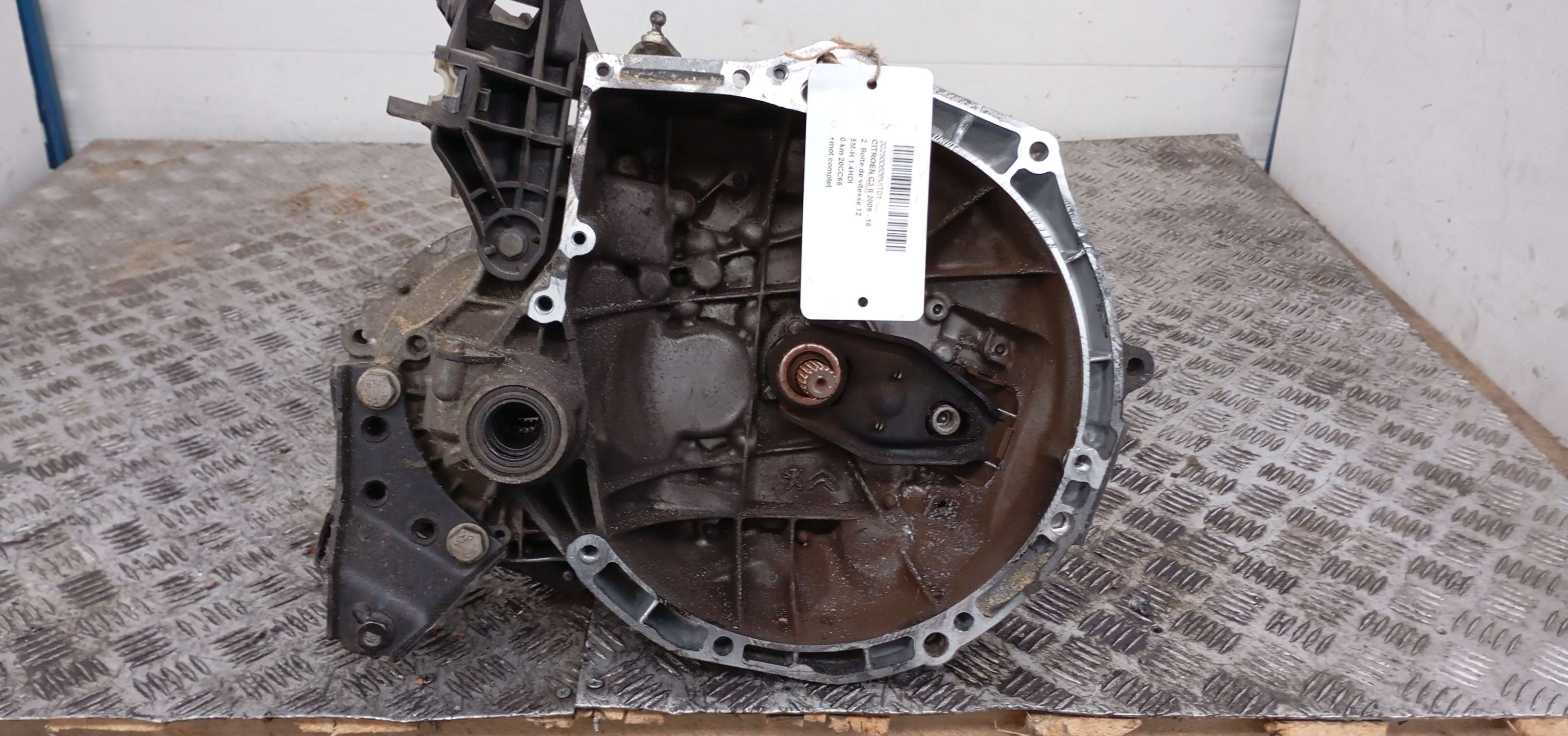 2. Boite de vitesse Citroen C3 II 2009 - 13