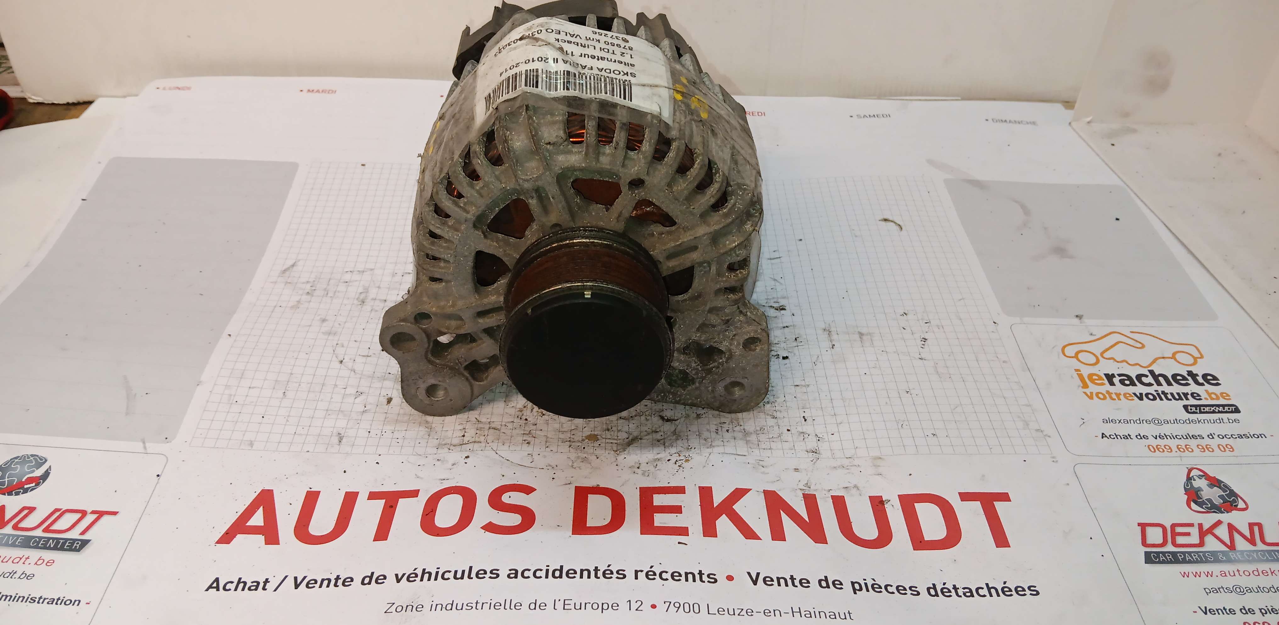Alternator Skoda FABIA II 2010 - 14