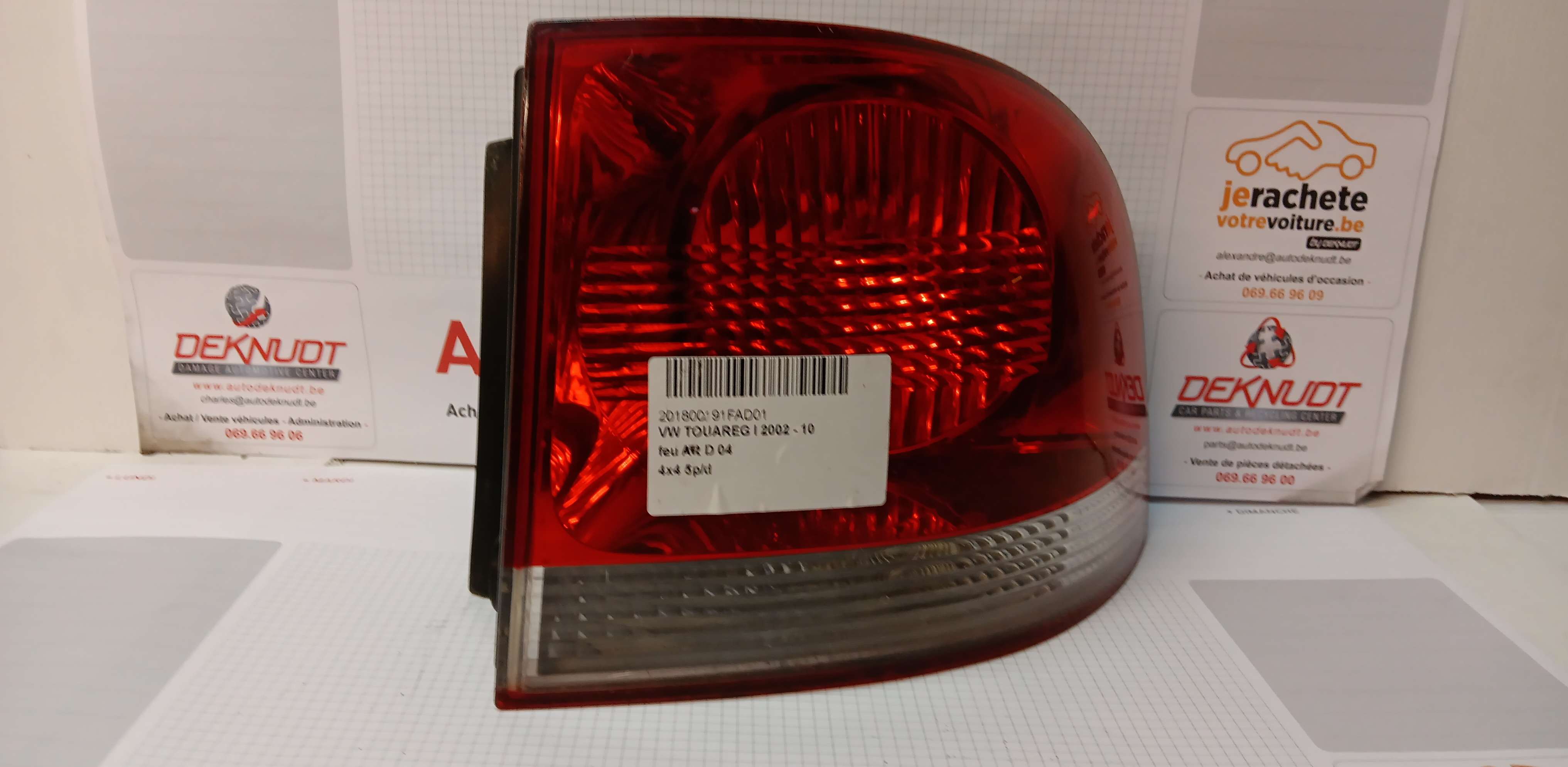 Lichtblok rechts achter Vw TOUAREG I 2002 - 10