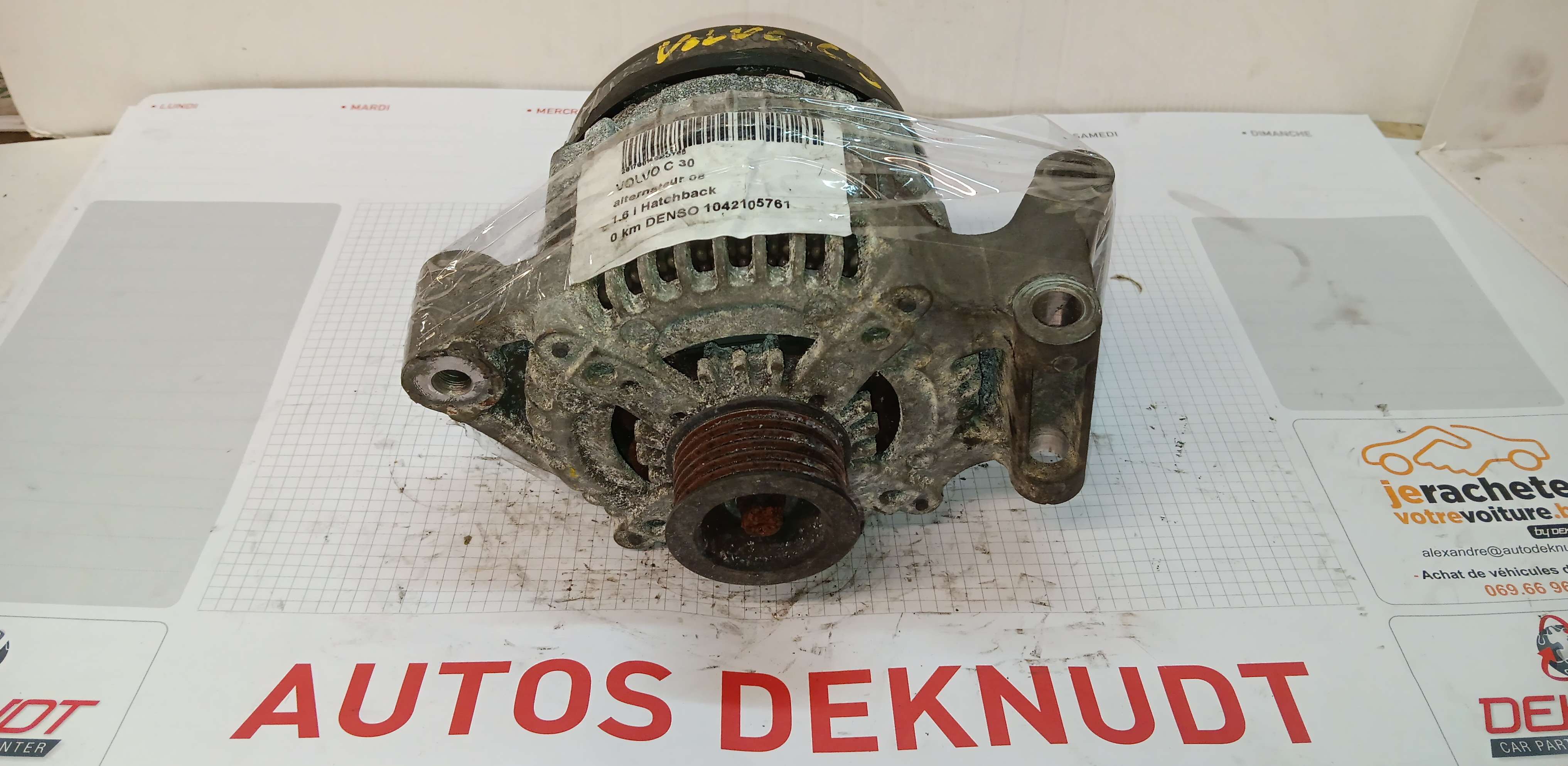  Alternator Motor Volvo C 30 2006 -13