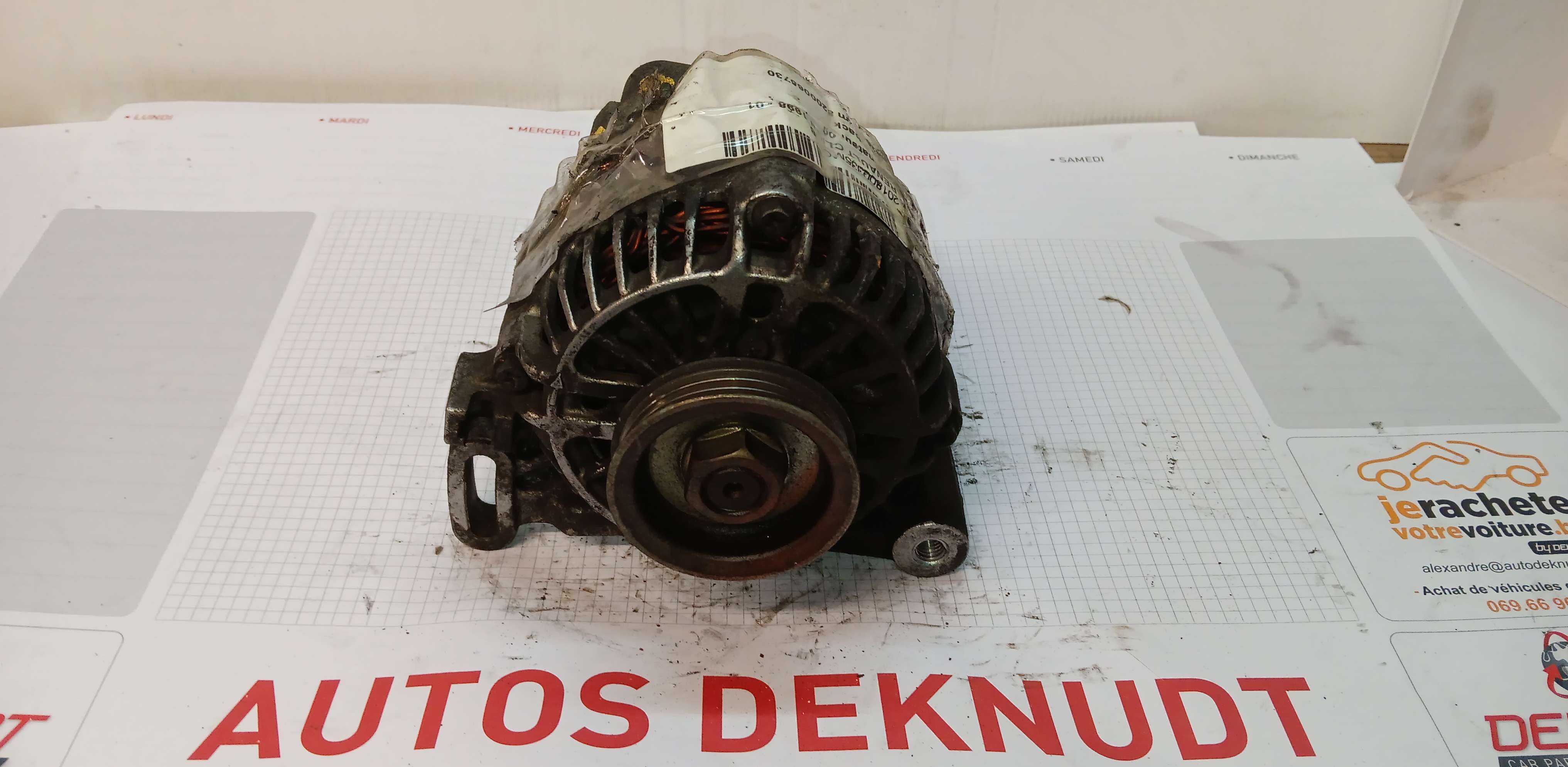 Alternator Renault CLIO II 1998 - 01