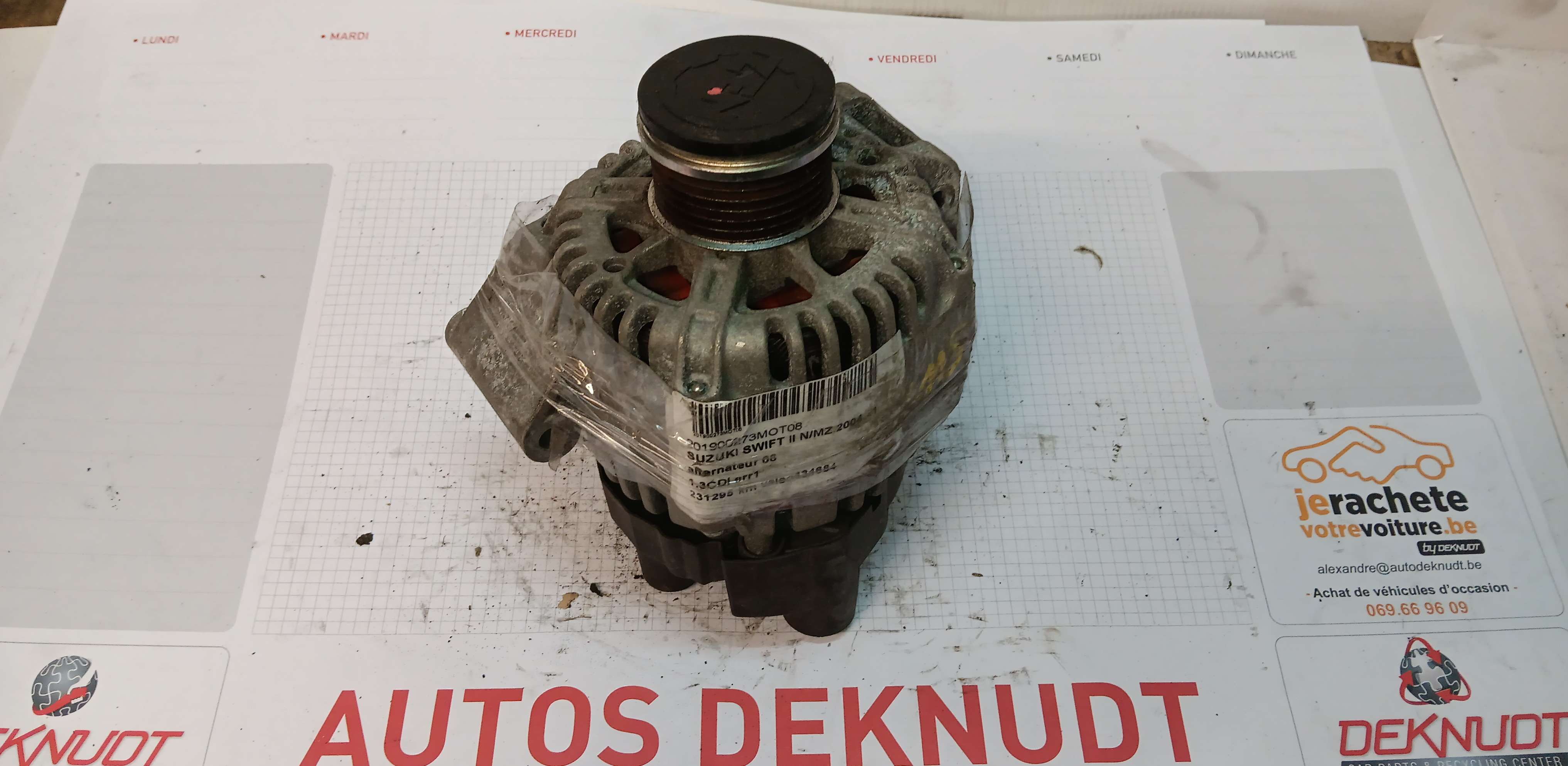  Alternator Motor Suzuki SWIFT II 2004 - 10 MZ