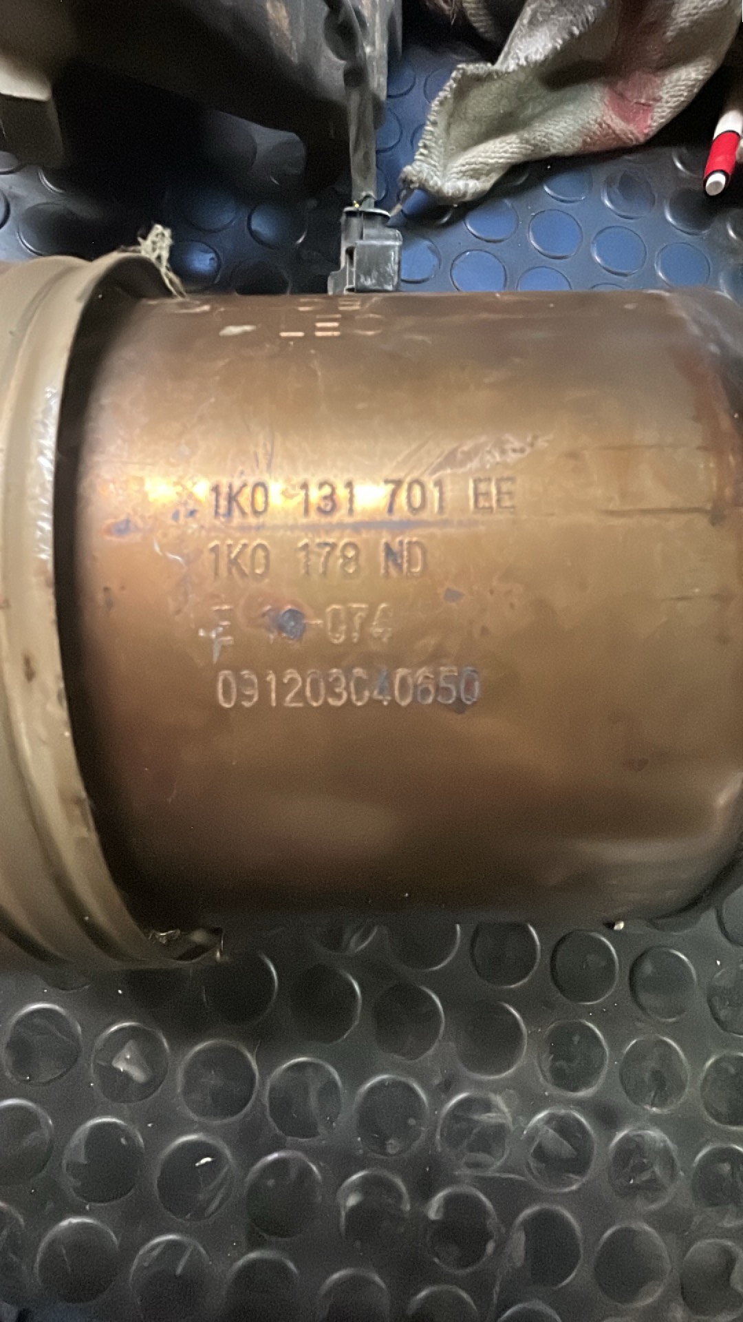 catalisateur Vw SCIROCO 2008 - 14