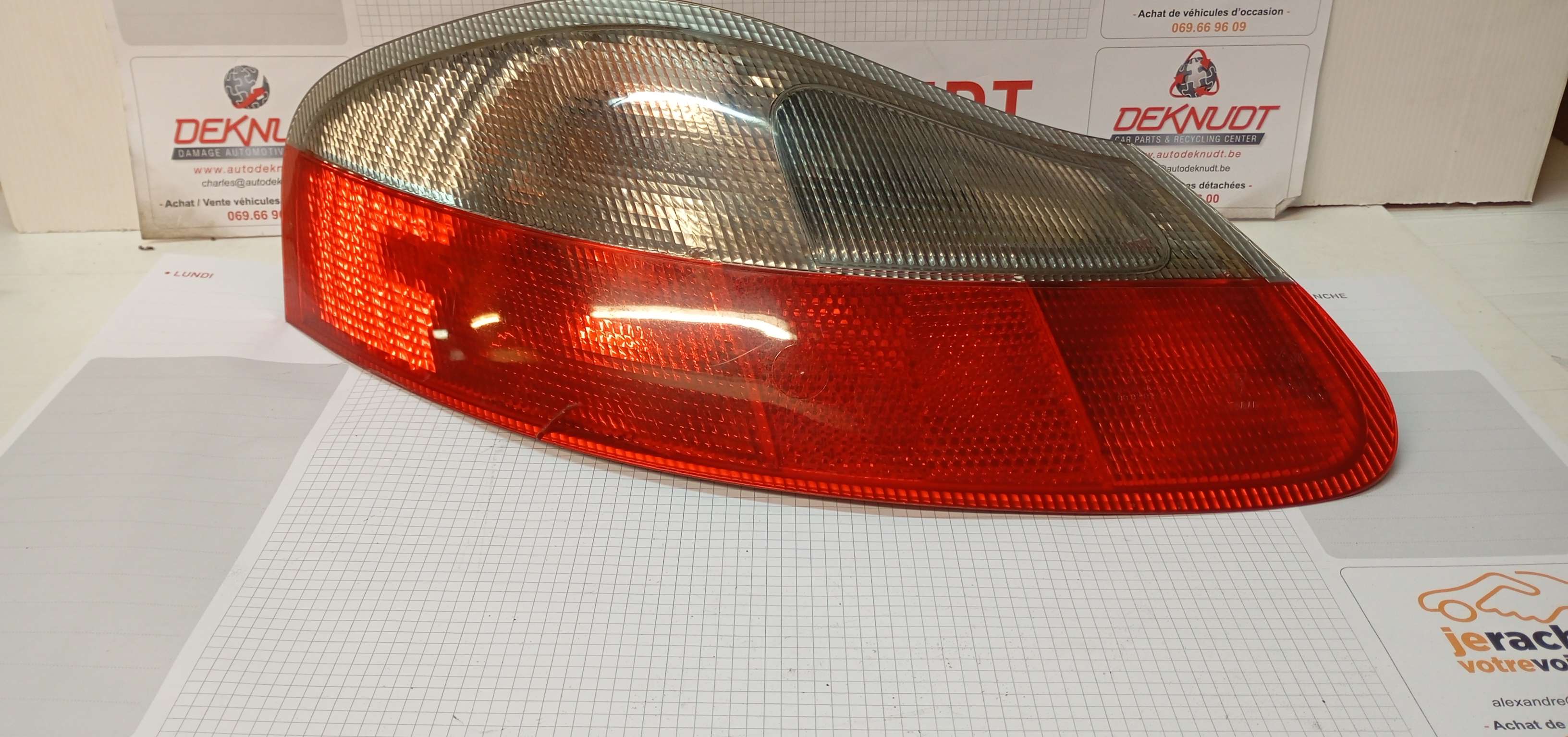 Lichtblok links achter Porsche BOXSTER