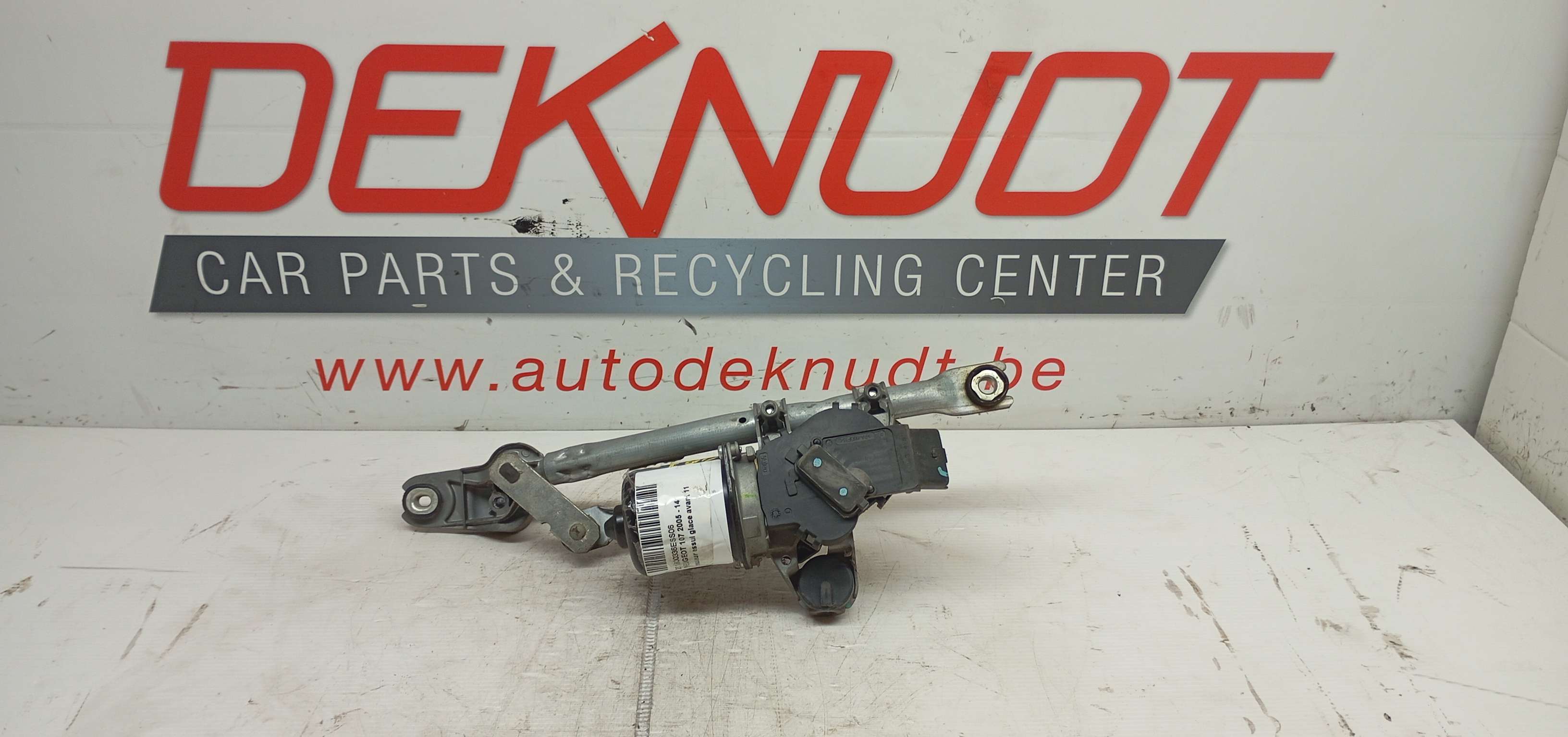 Moteur essui glace avant Peugeot 107 2005 - 14