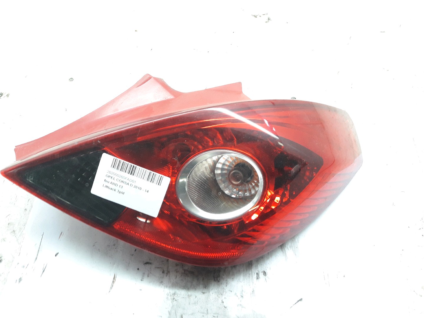 Lichtblok rechts achter Opel CORSA D 2010 - 14