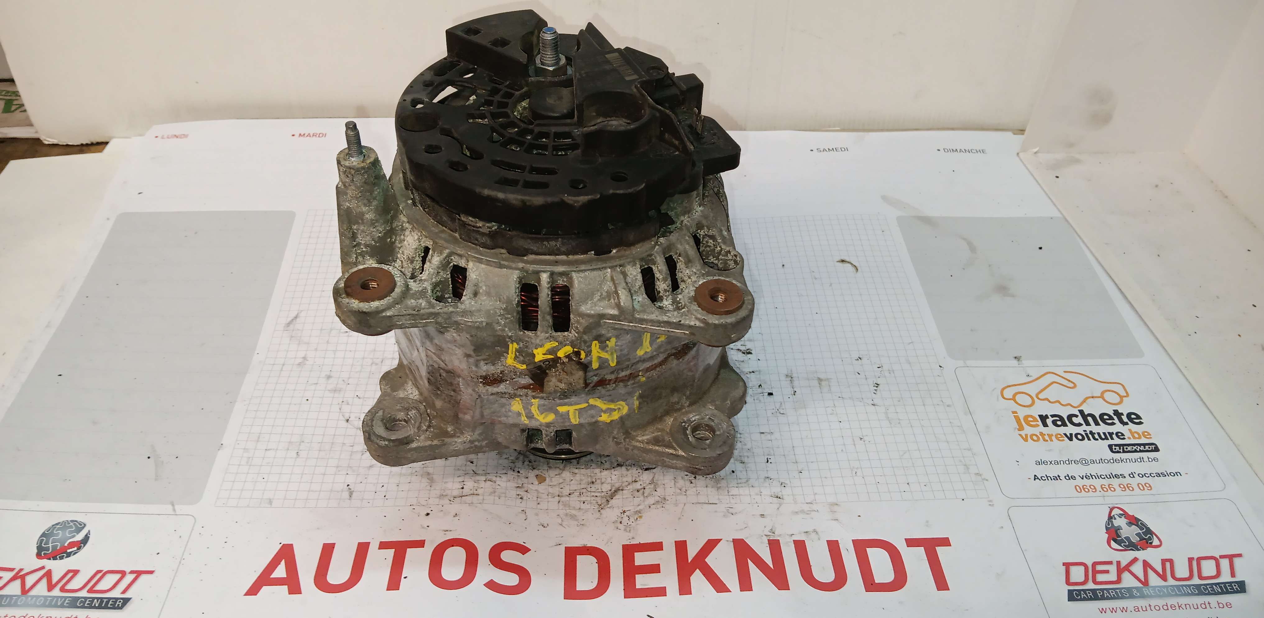  Alternator Motor Seat LEON 2005 - 12 1P