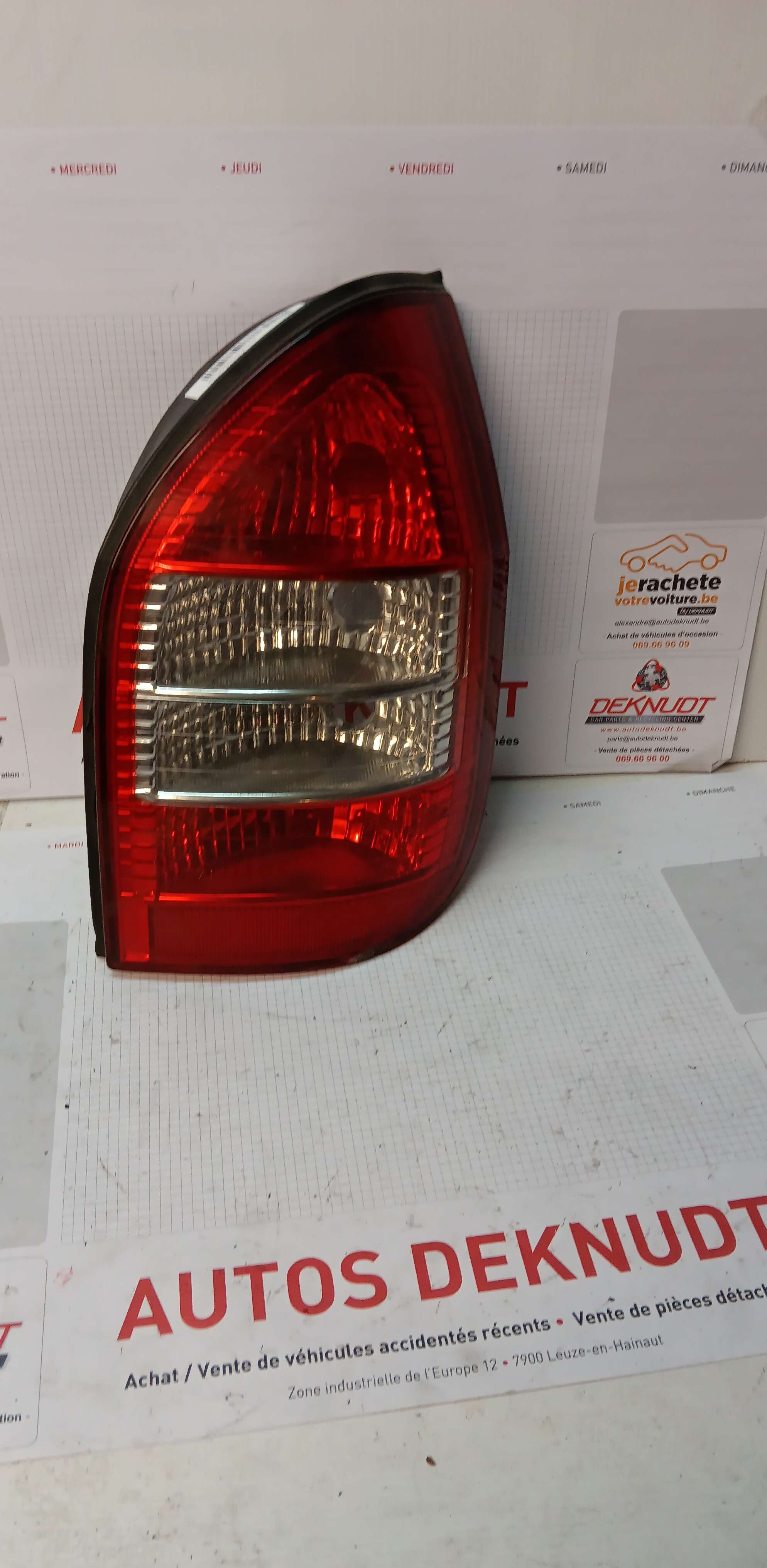 Lichtblok rechts achter Opel ZAFIRA A 1999 - 05